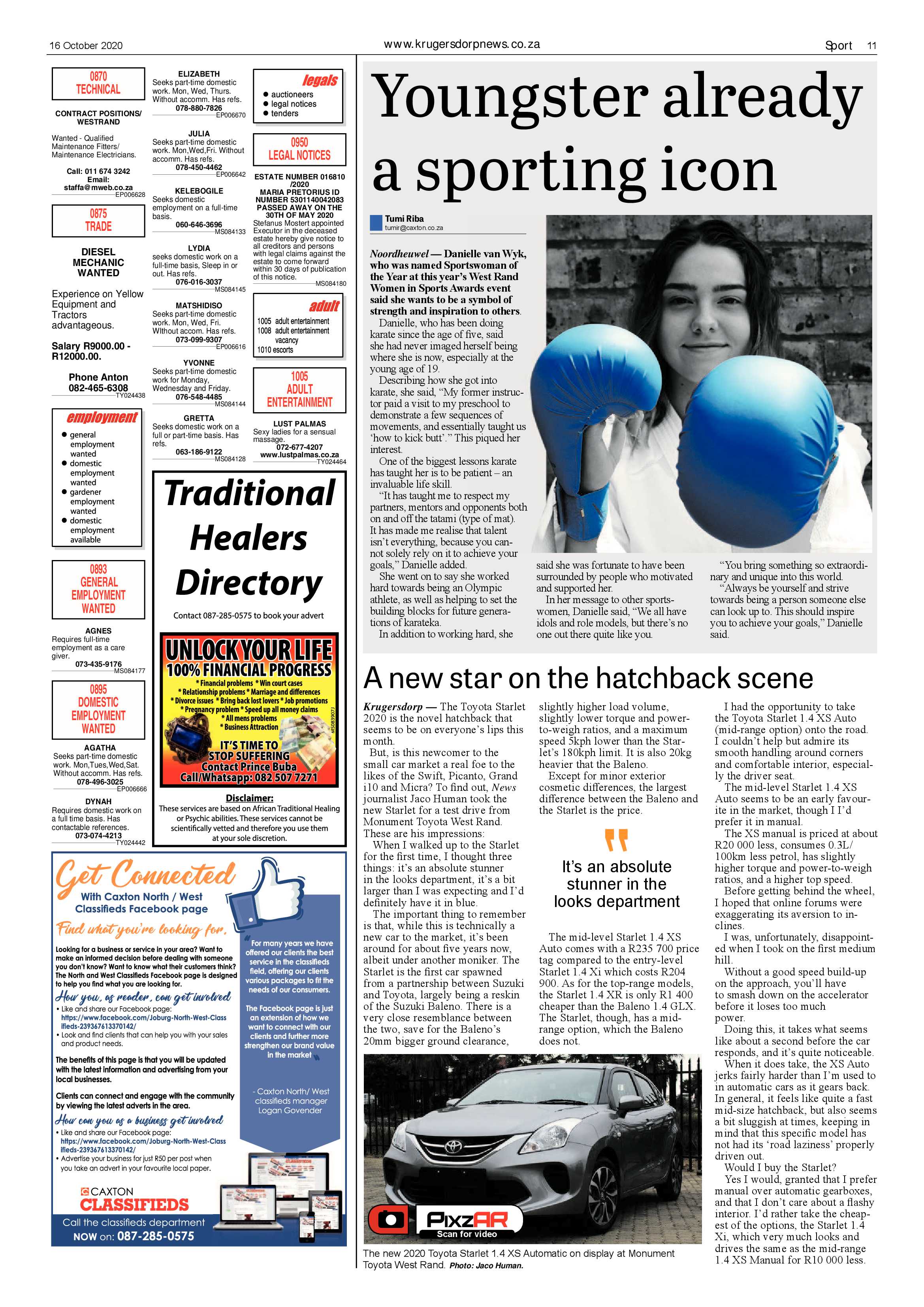 Krugersdorp News 16 October 2020 page 11