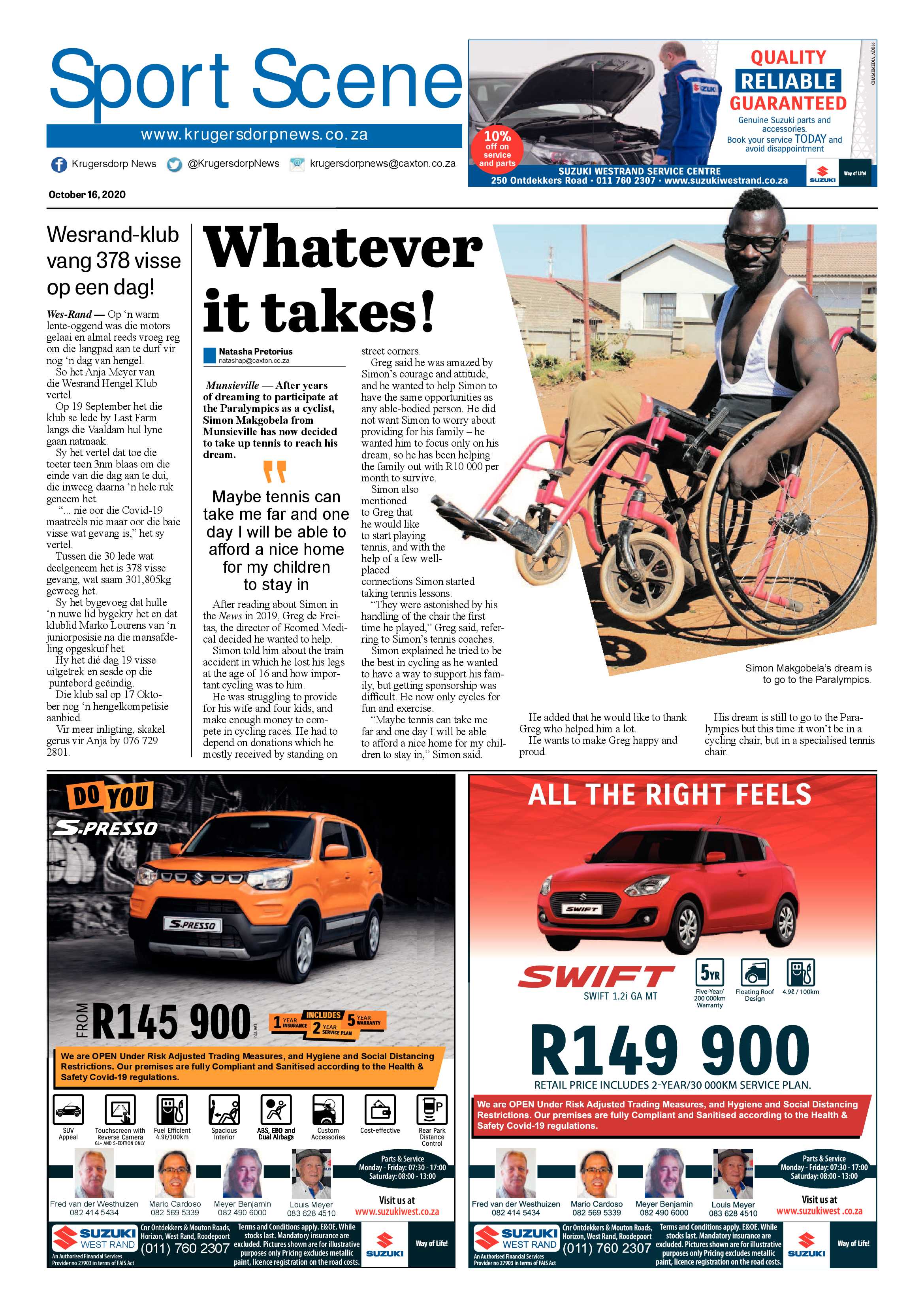 Krugersdorp News 16 October 2020 page 12