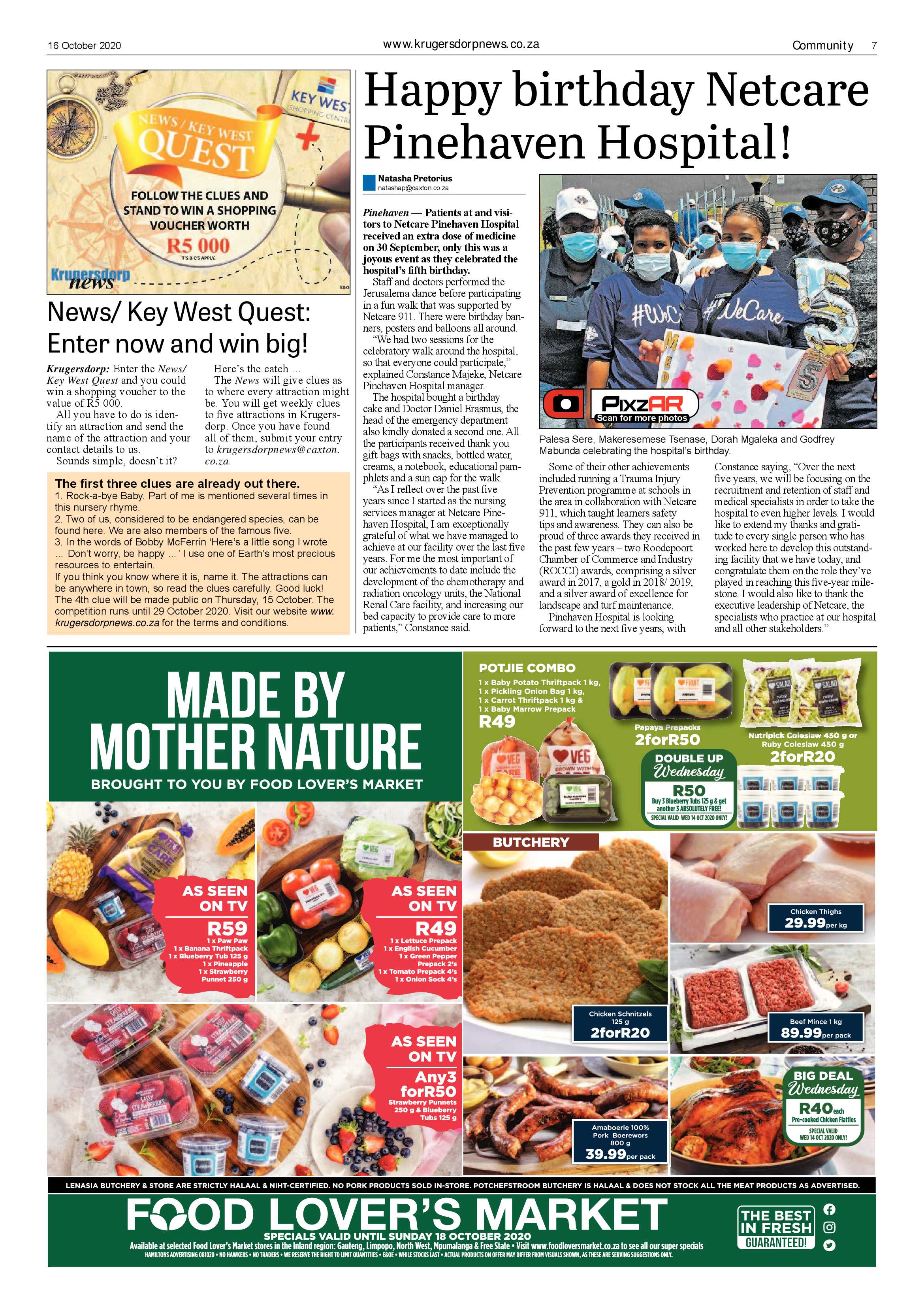 Krugersdorp News 16 October 2020 page 7
