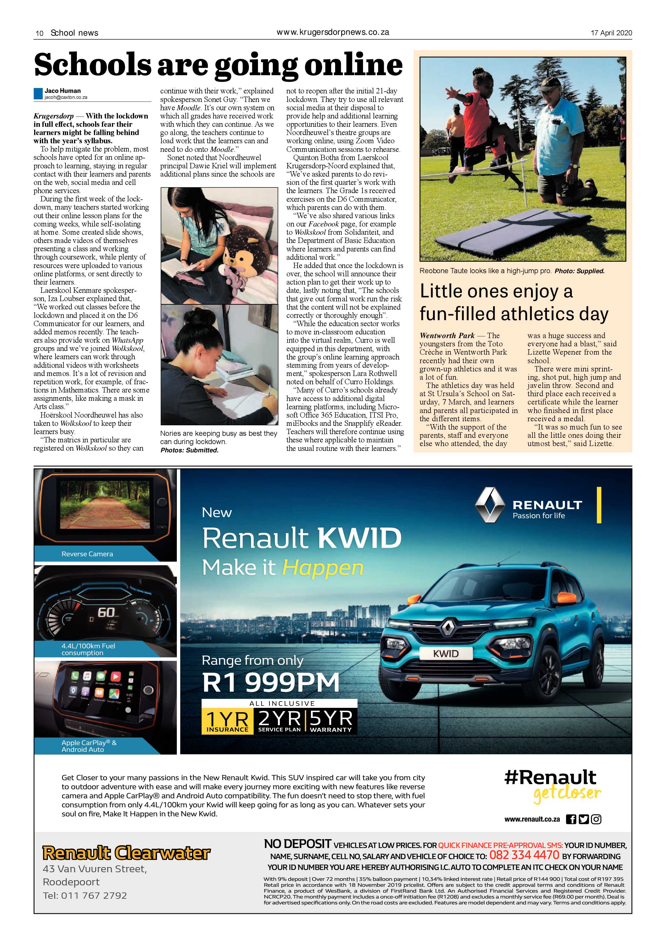Krugersdorp News 17 April 2020 page 10