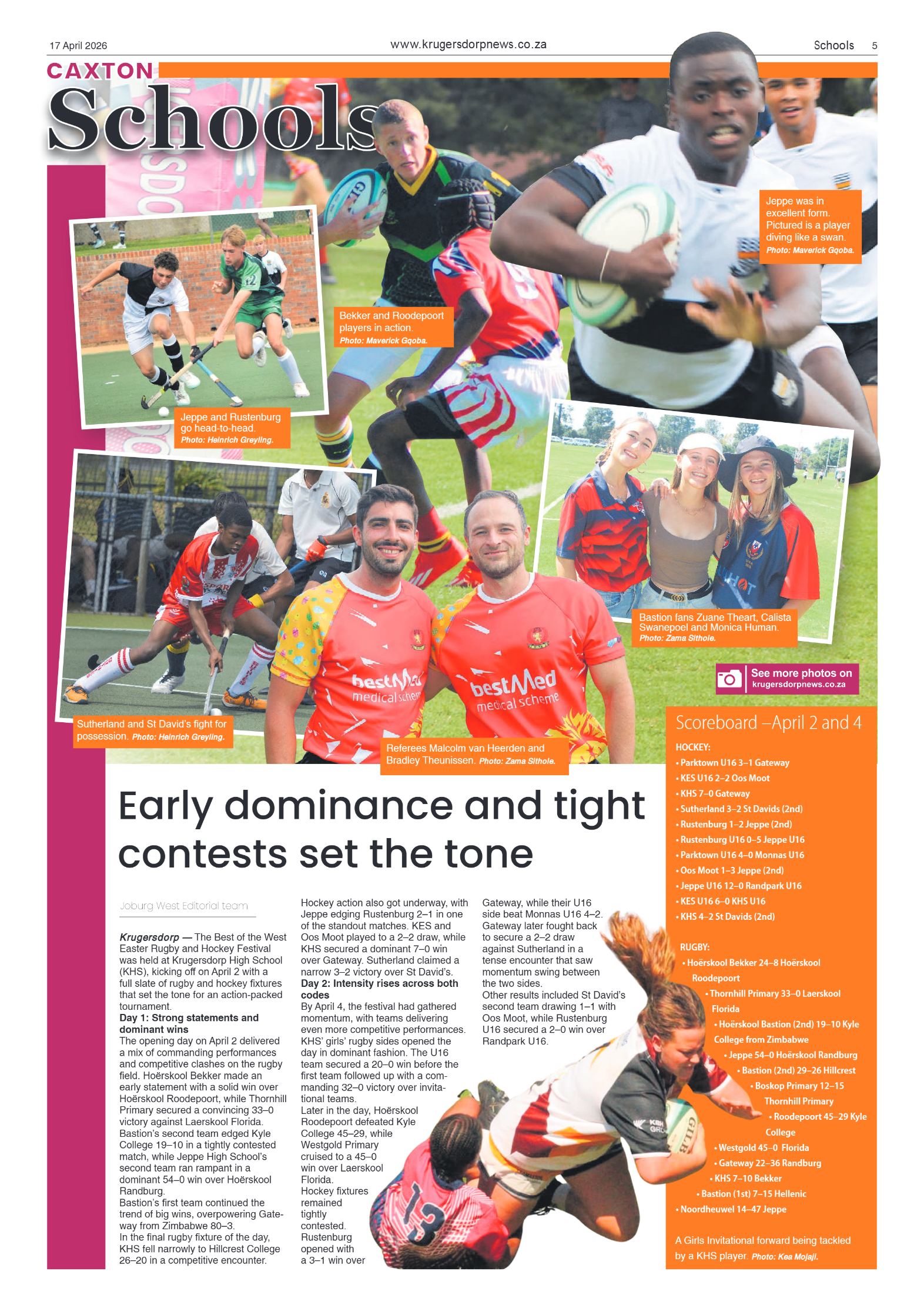 Krugersdorp News 17 April 2026 page 5