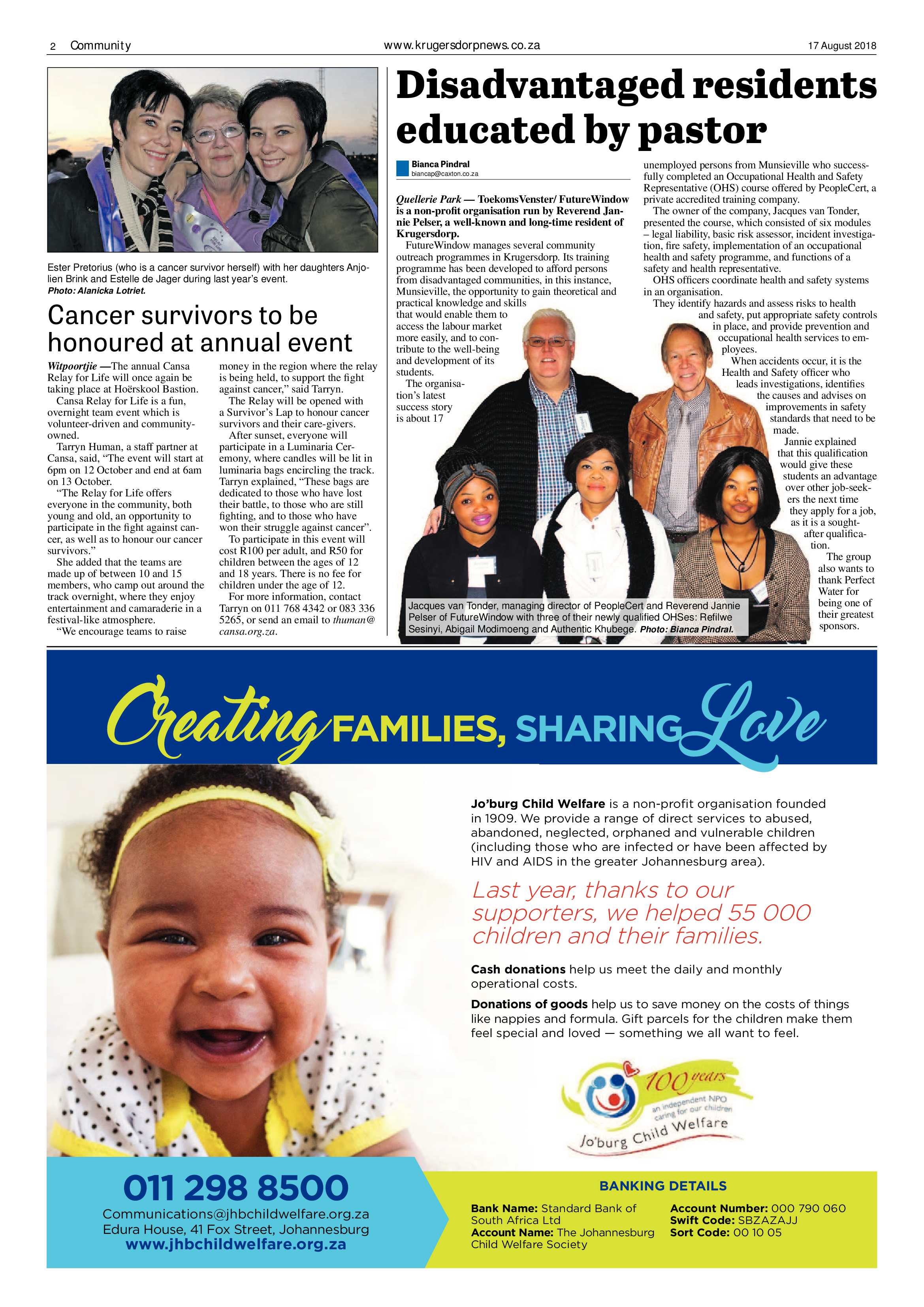 Krugersdorp News 17 August 2018 page 2