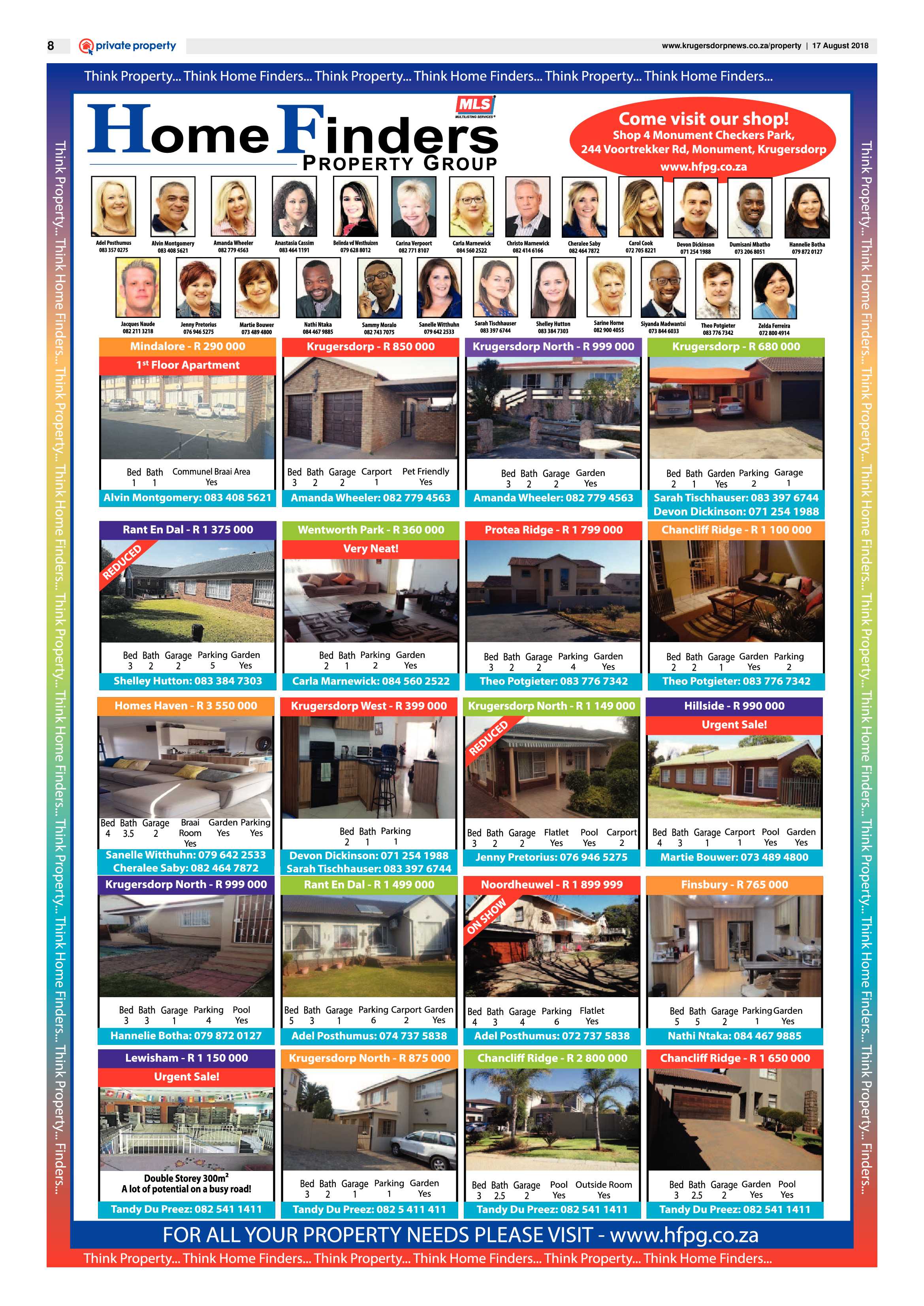 Krugersdorp News 17 August 2018 page 8