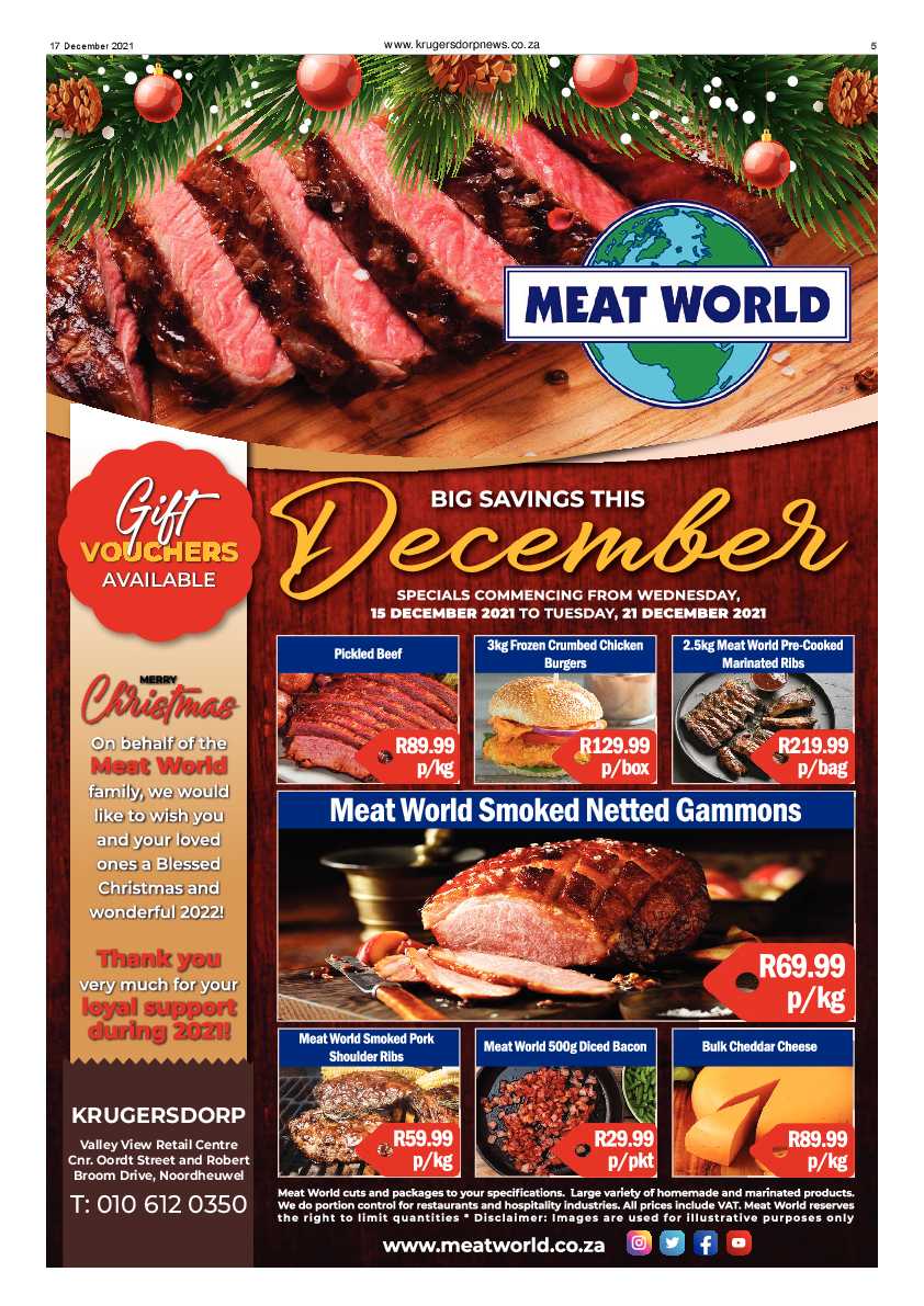 Krugersdorp News 17 December 2021 page 5