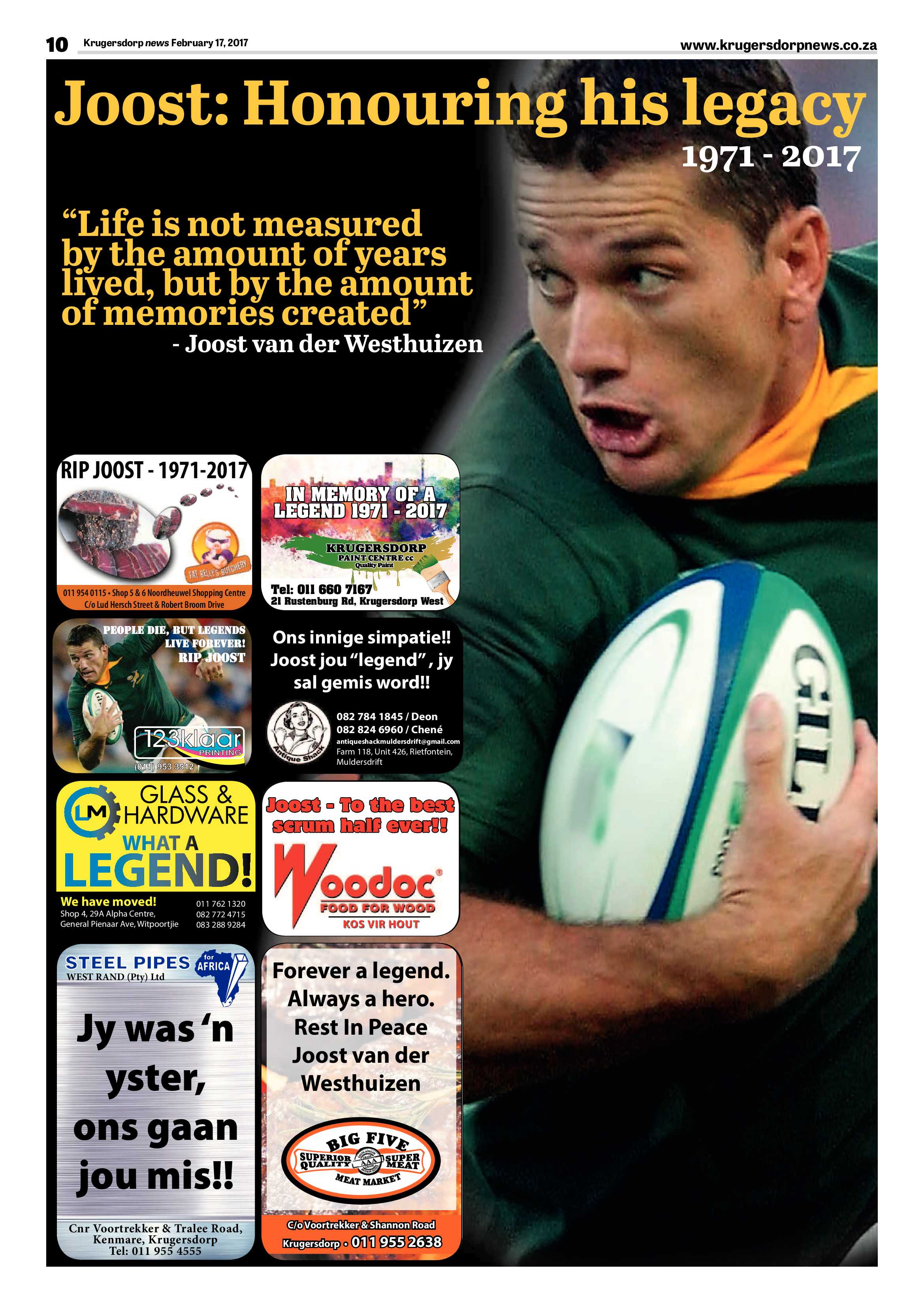 Krugersdorp News 17 February 2017 page 10