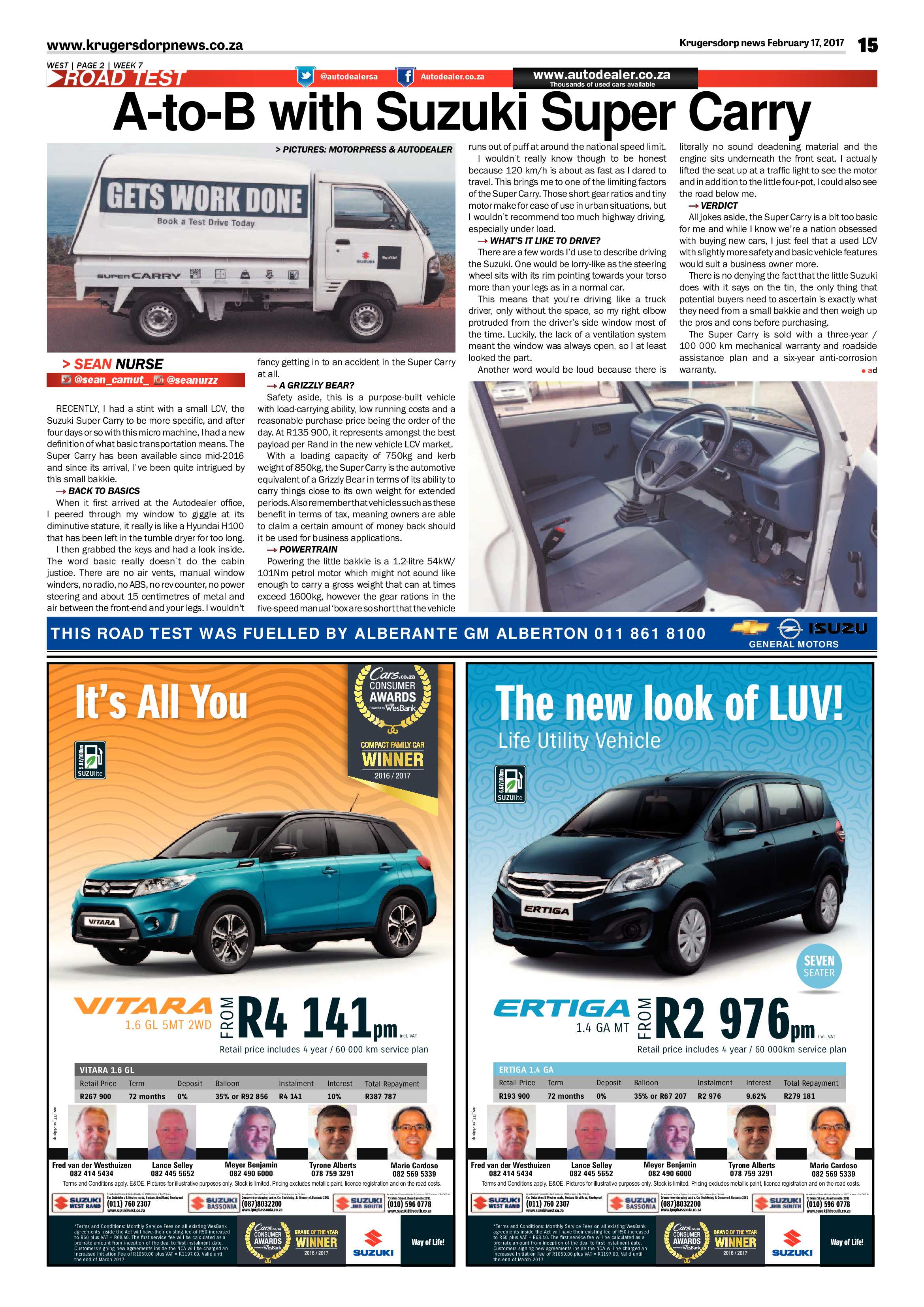 Krugersdorp News 17 February 2017 page 15
