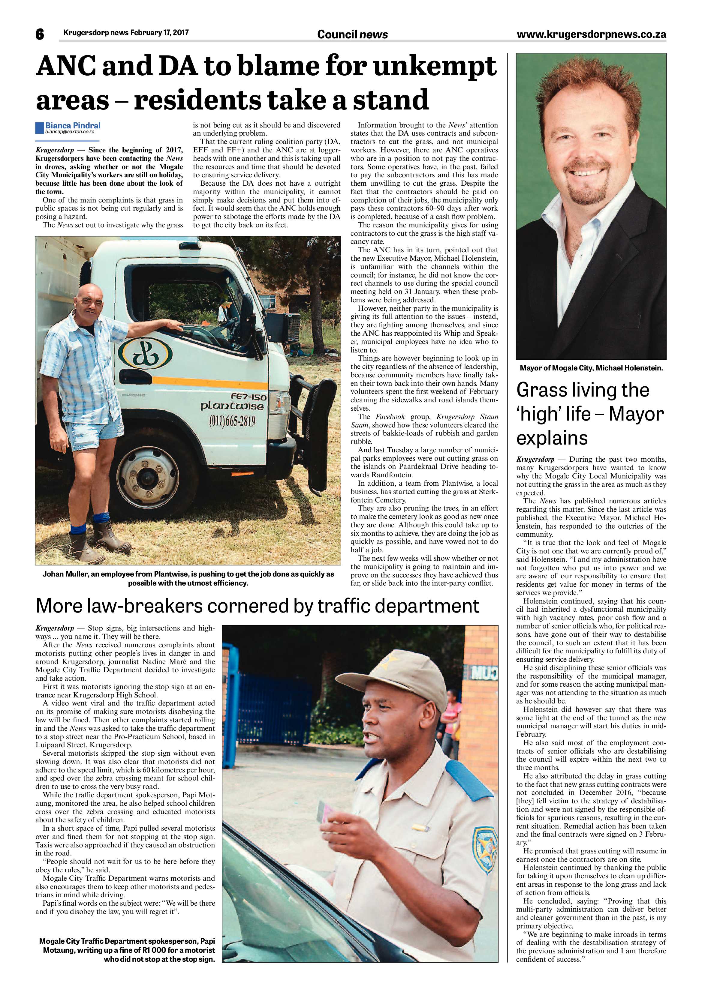 Krugersdorp News 17 February 2017 page 6