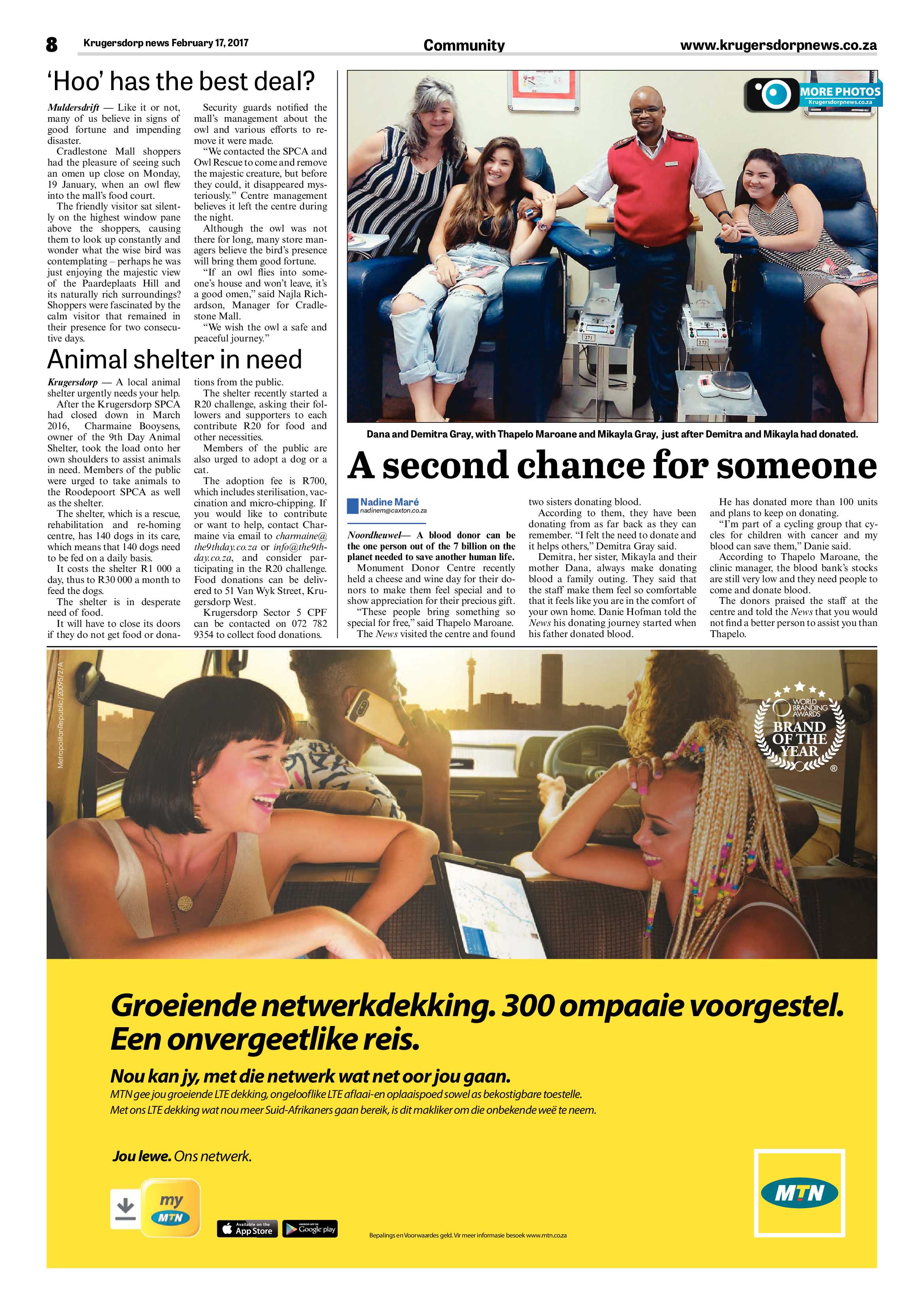 Krugersdorp News 17 February 2017 page 8