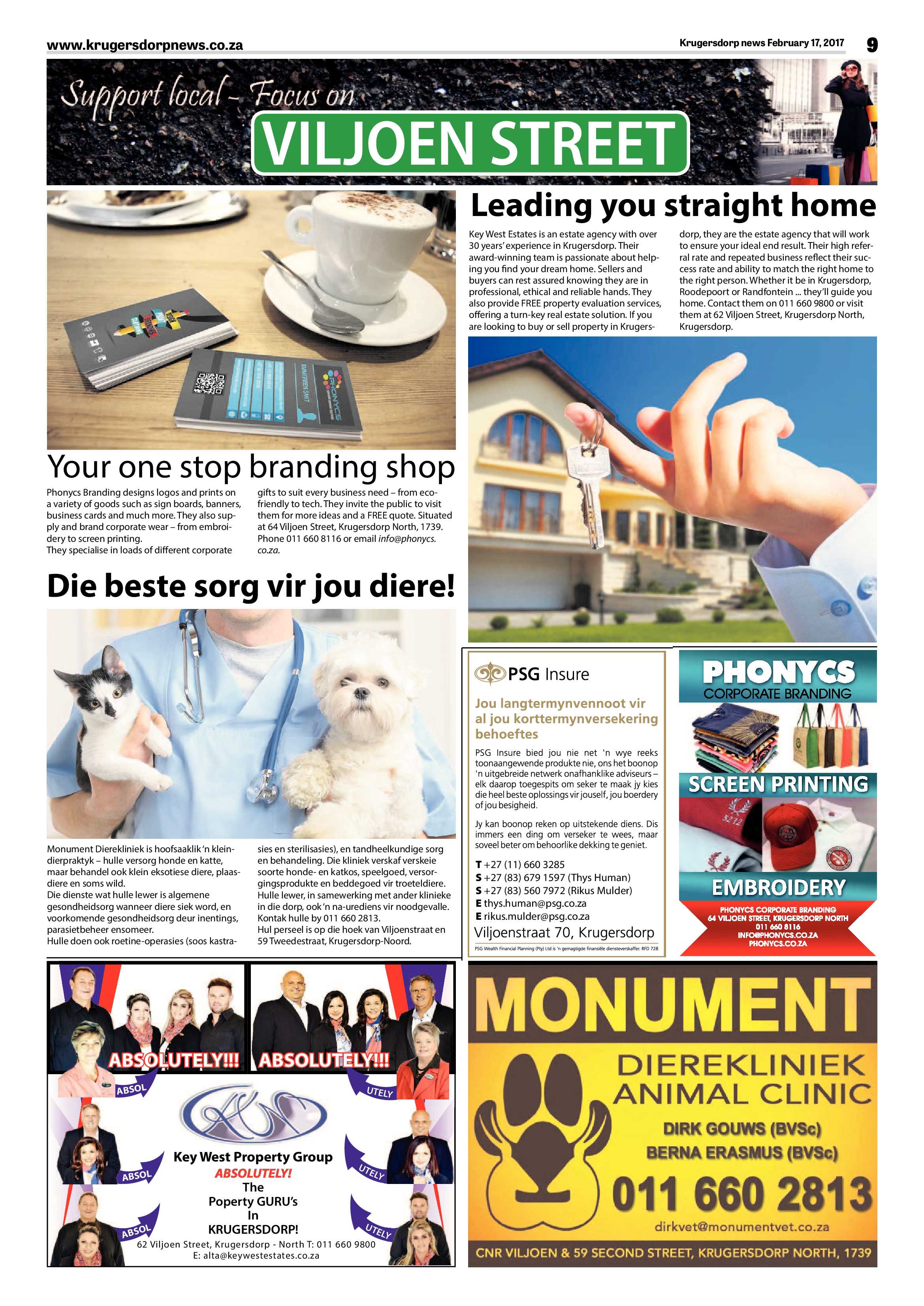 Krugersdorp News 17 February 2017 page 9