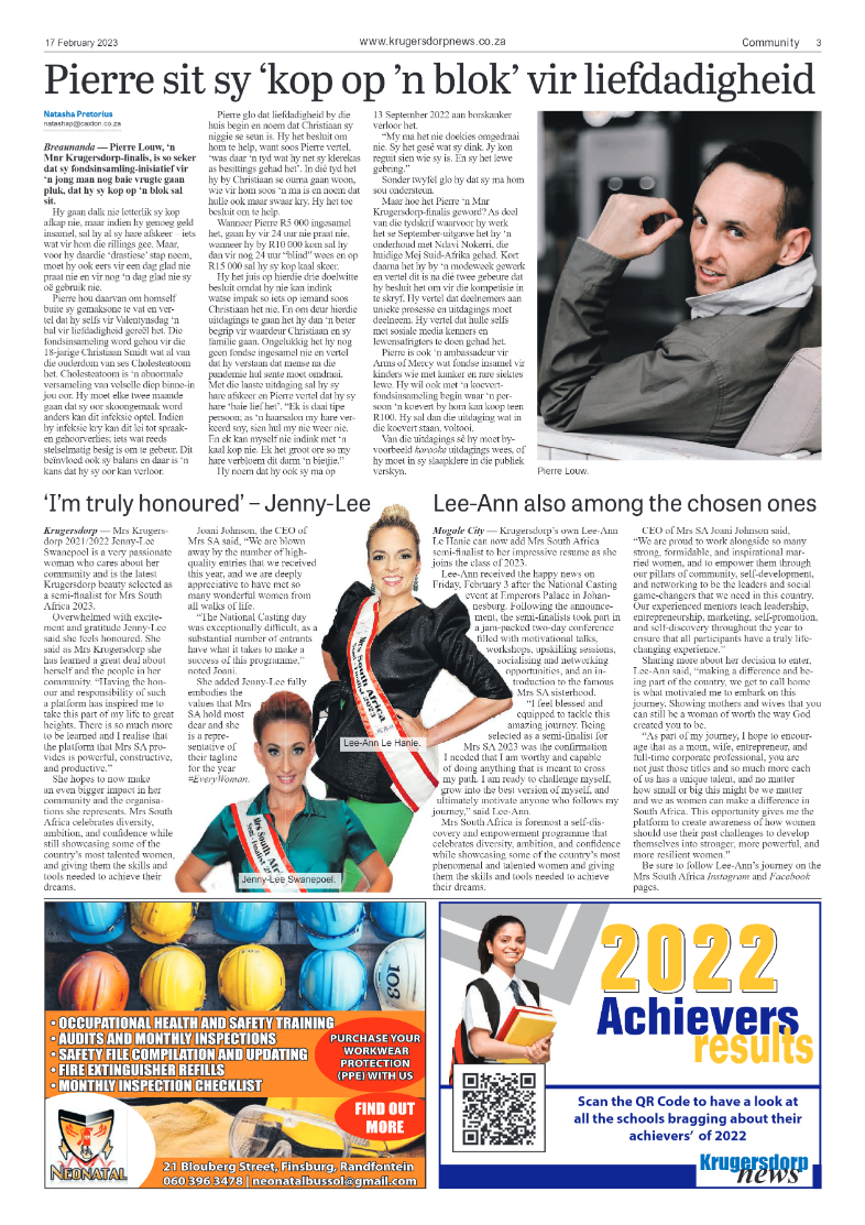 Krugersdorp News 17 February 2023 page 3