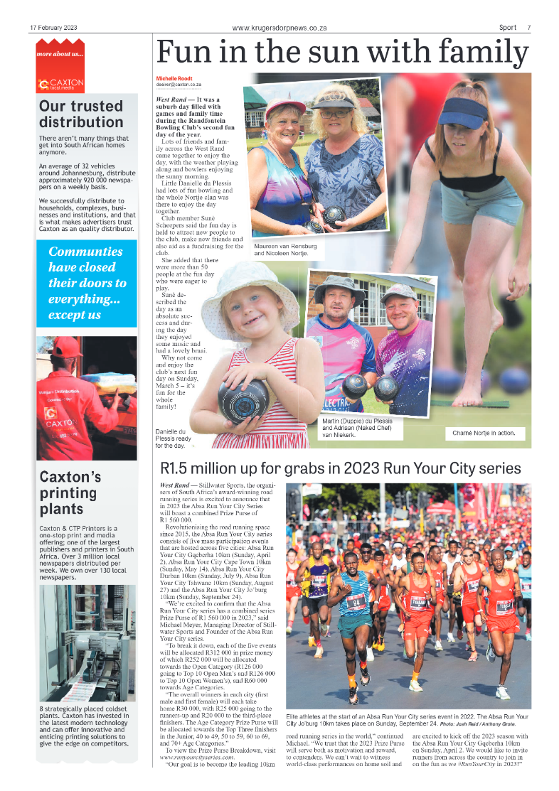 Krugersdorp News 17 February 2023 page 7