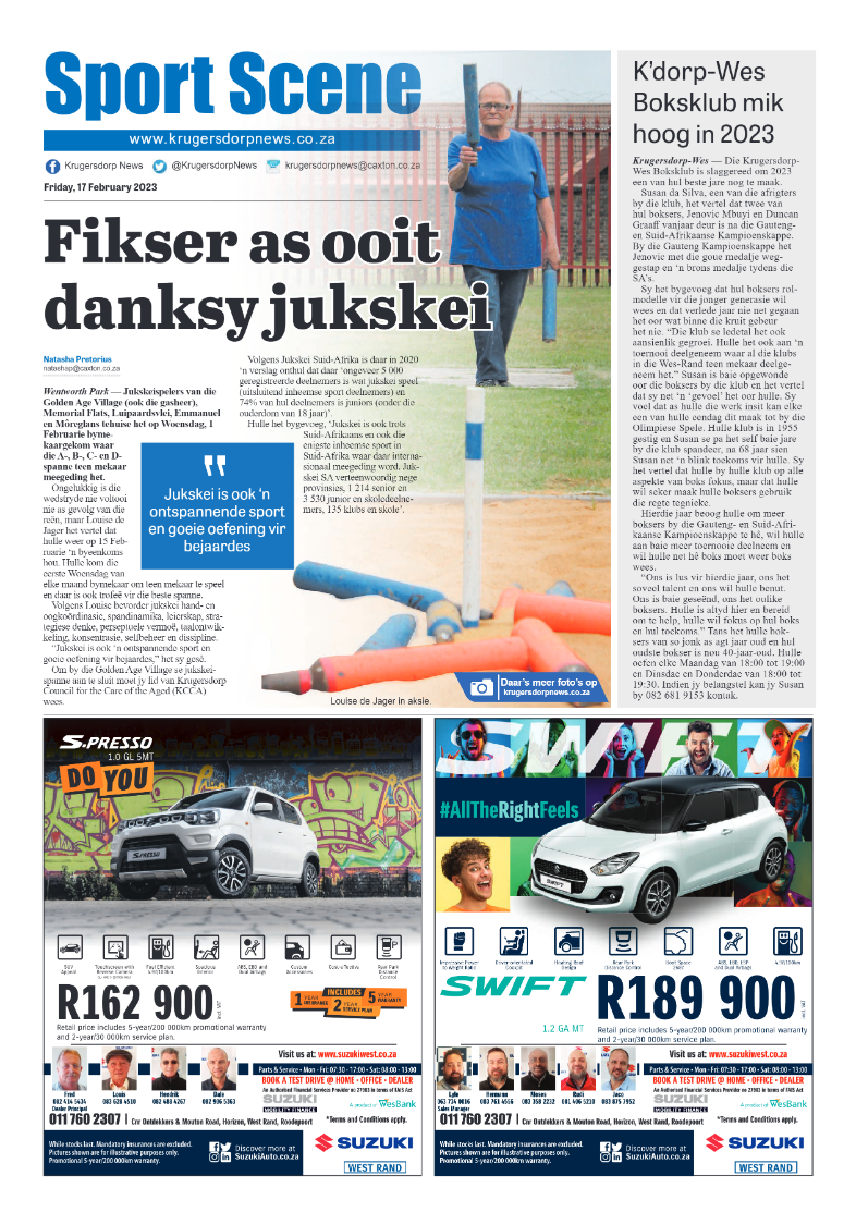 Krugersdorp News 17 February 2023 page 8