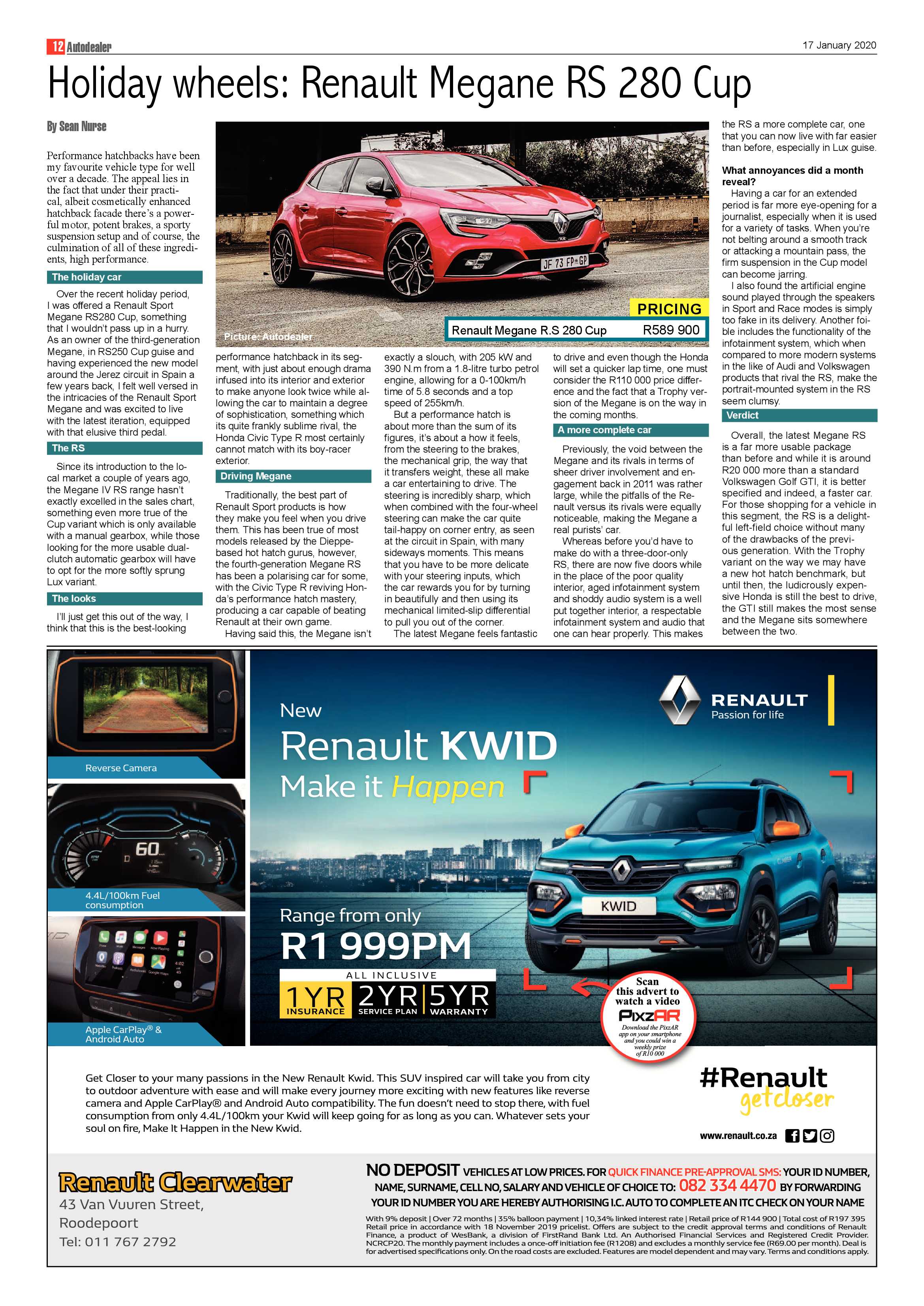 Krugersdorp News 17 January 2020 page 12