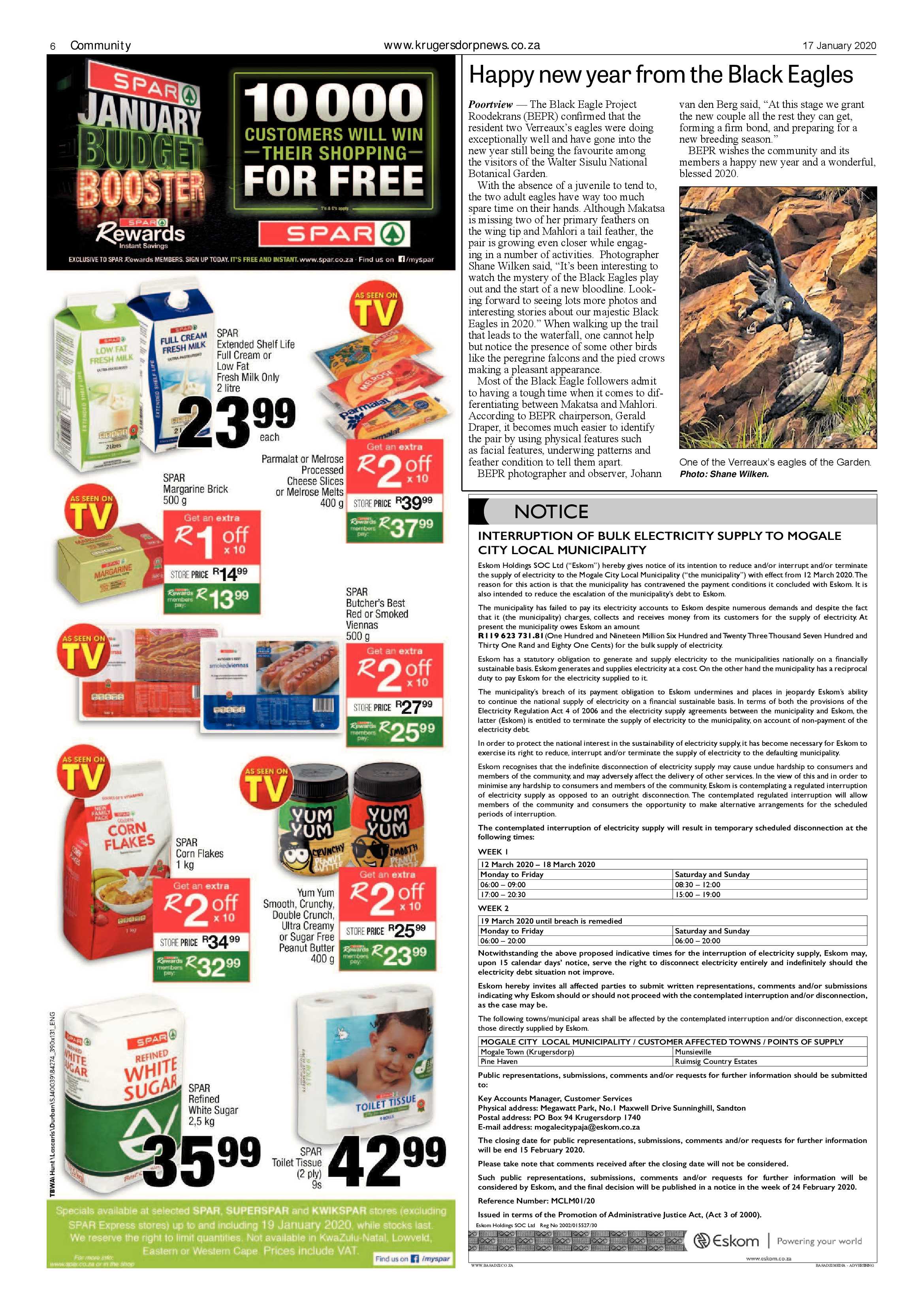 Krugersdorp News 17 January 2020 page 6
