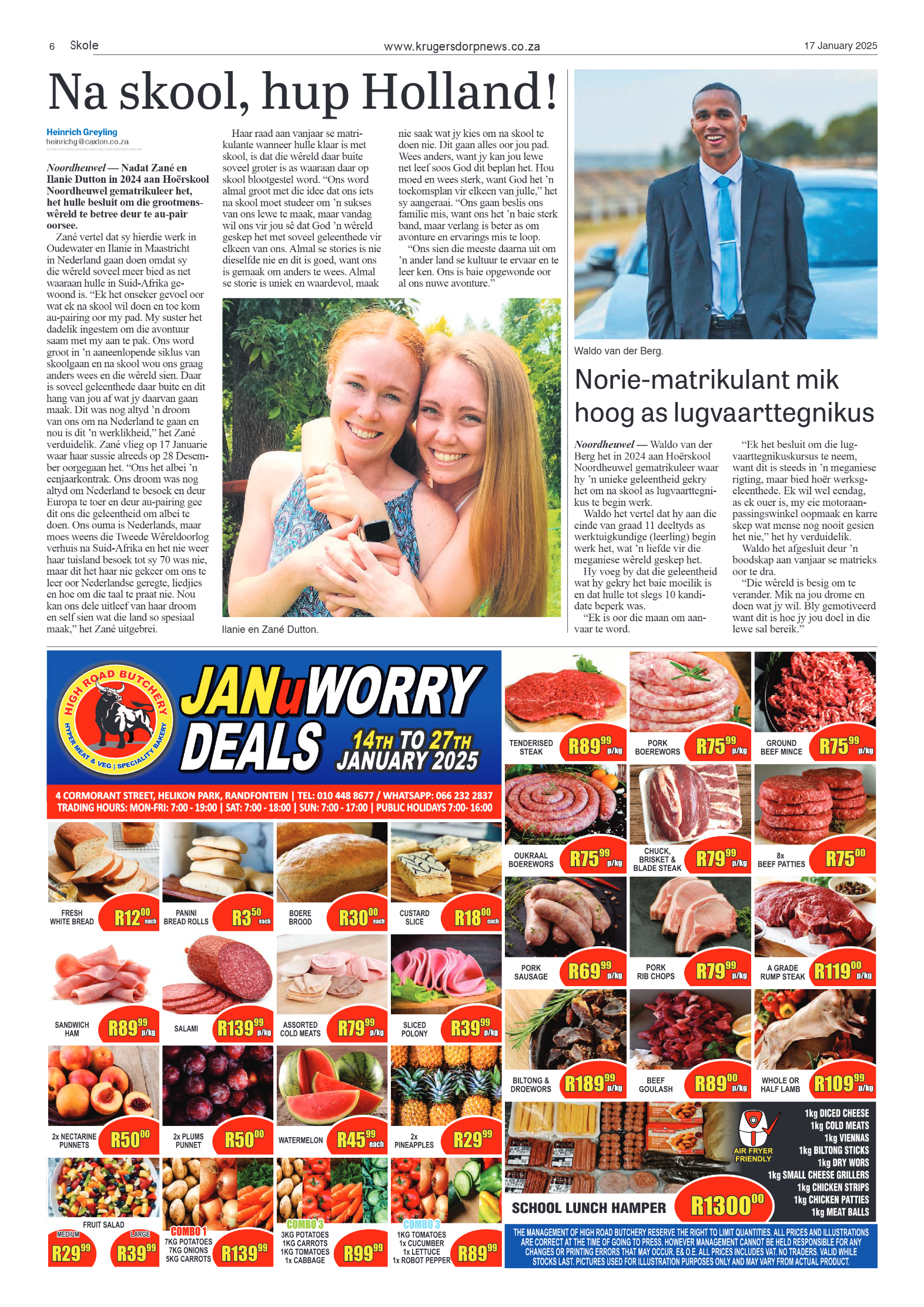 Krugersdorp News 17 January 2025 page 6