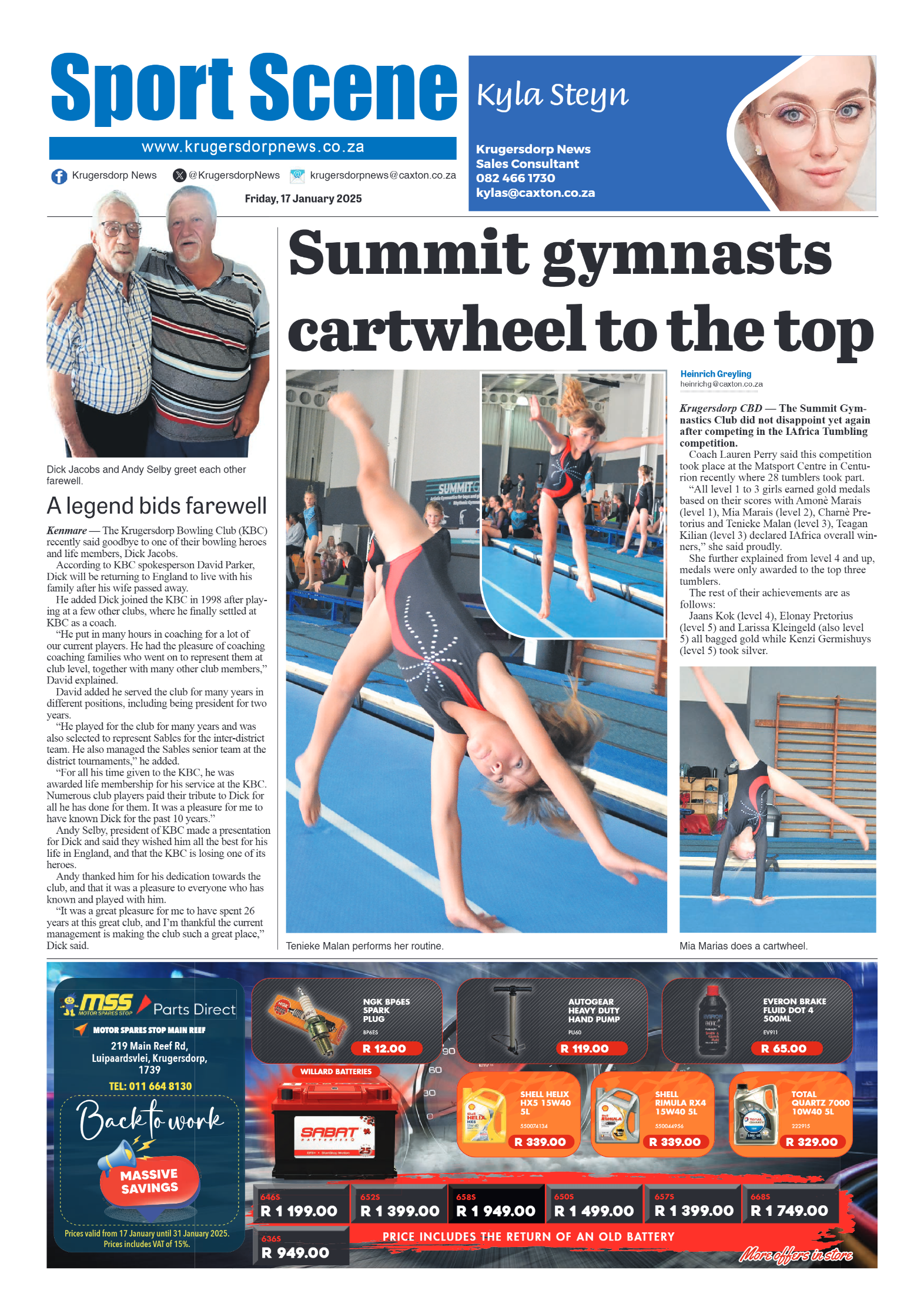 Krugersdorp News 17 January 2025 page 8