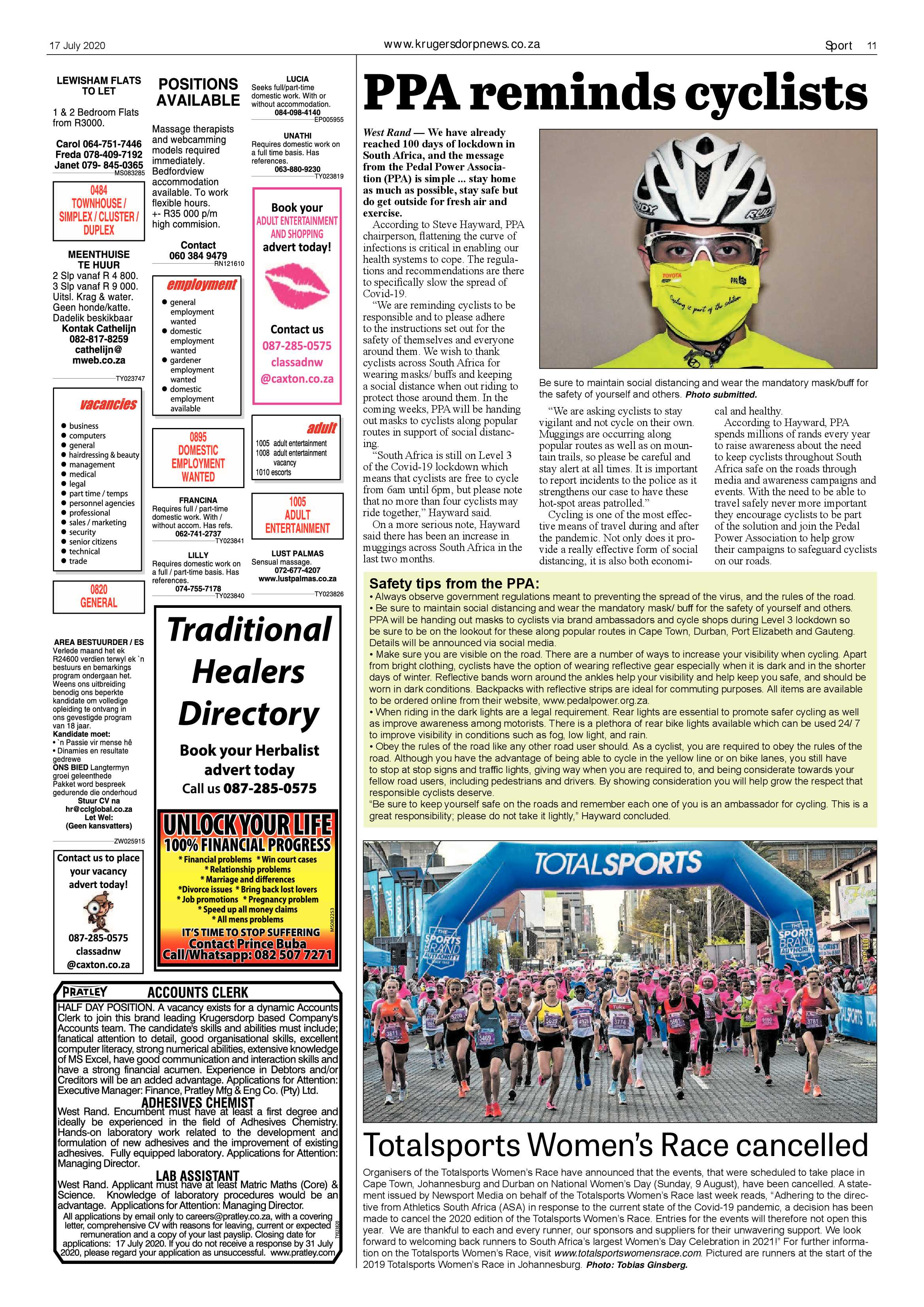 Krugersdorp News 17 July 2020 page 11