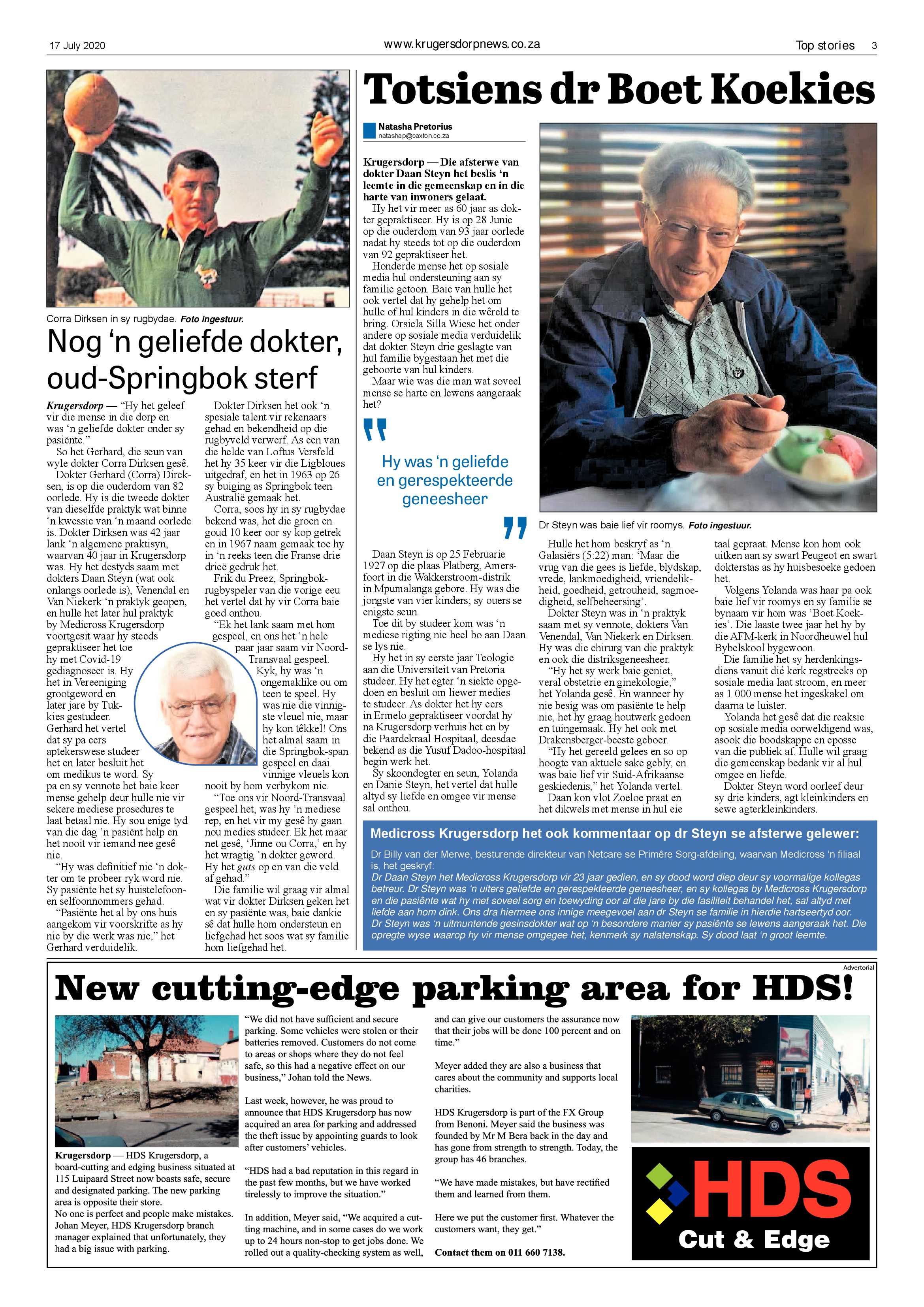 Krugersdorp News 17 July 2020 page 3