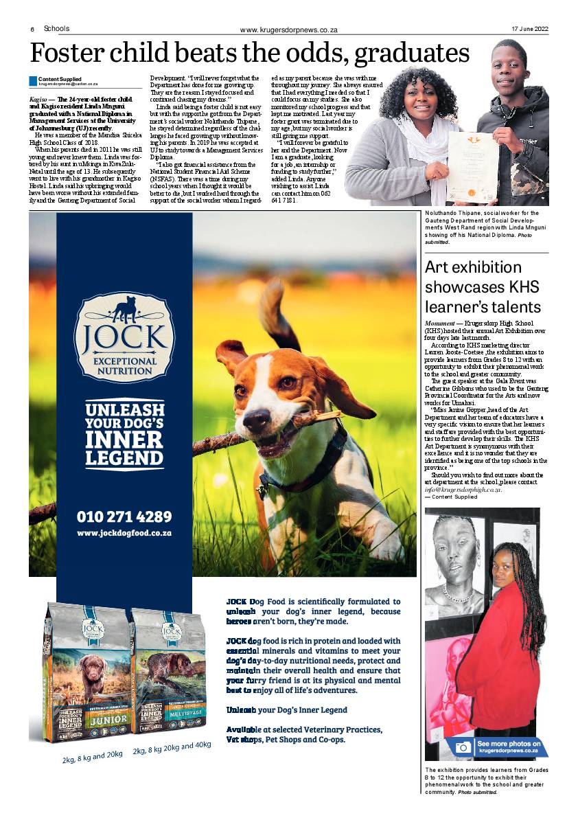 Krugersdorp News 17 June 2022 page 6