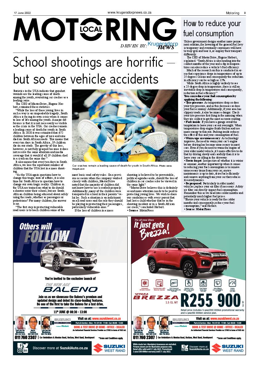 Krugersdorp News 17 June 2022 page 9