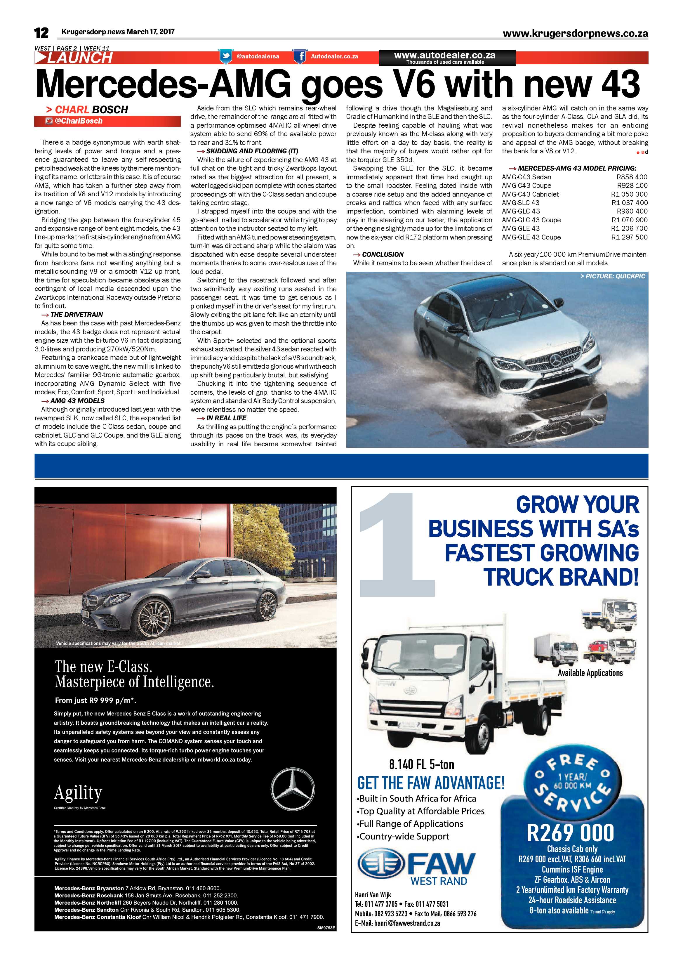 Krugersdorp News 17 March 2017 page 12