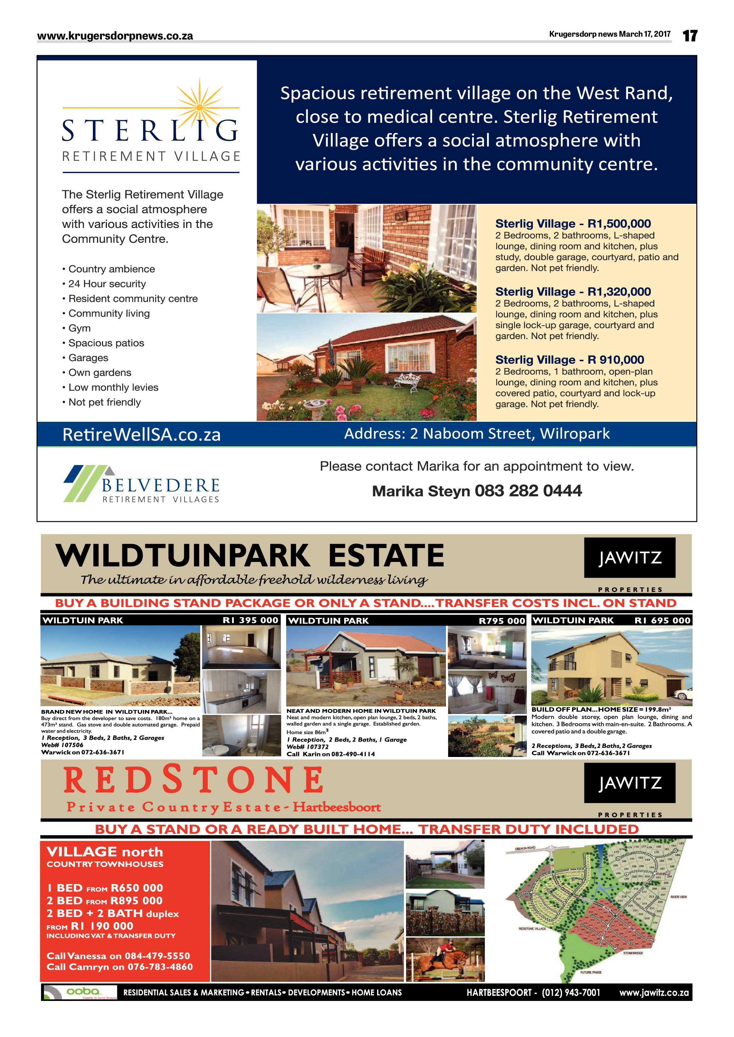 Krugersdorp News 17 March 2017 page 17