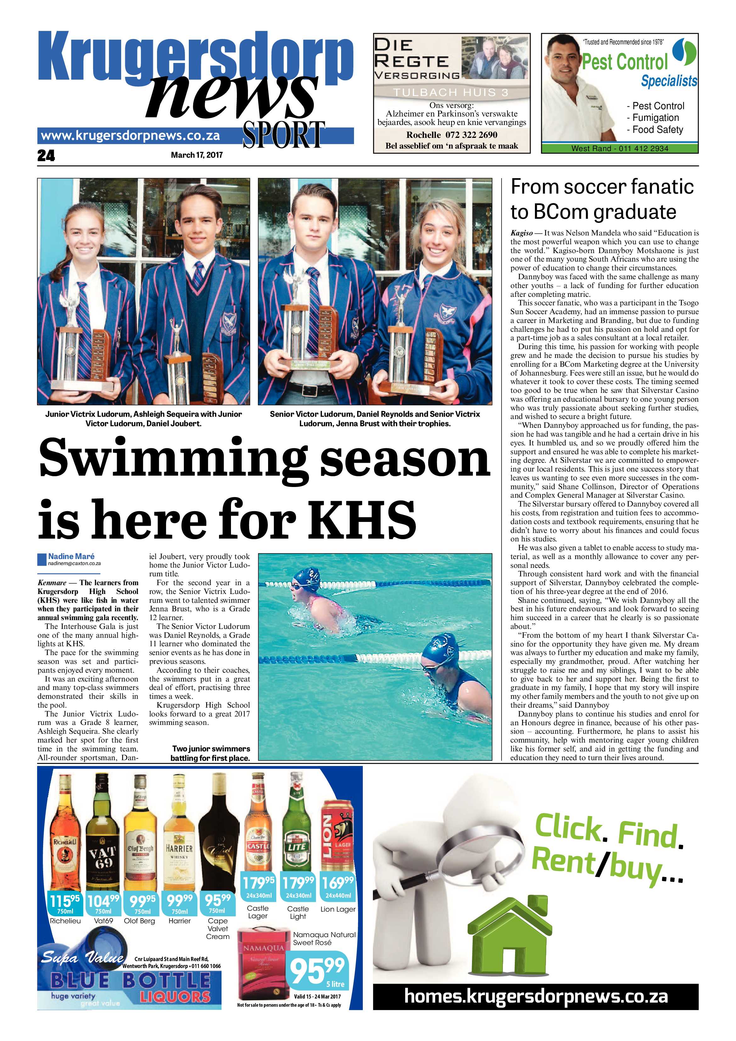 Krugersdorp News 17 March 2017 page 24