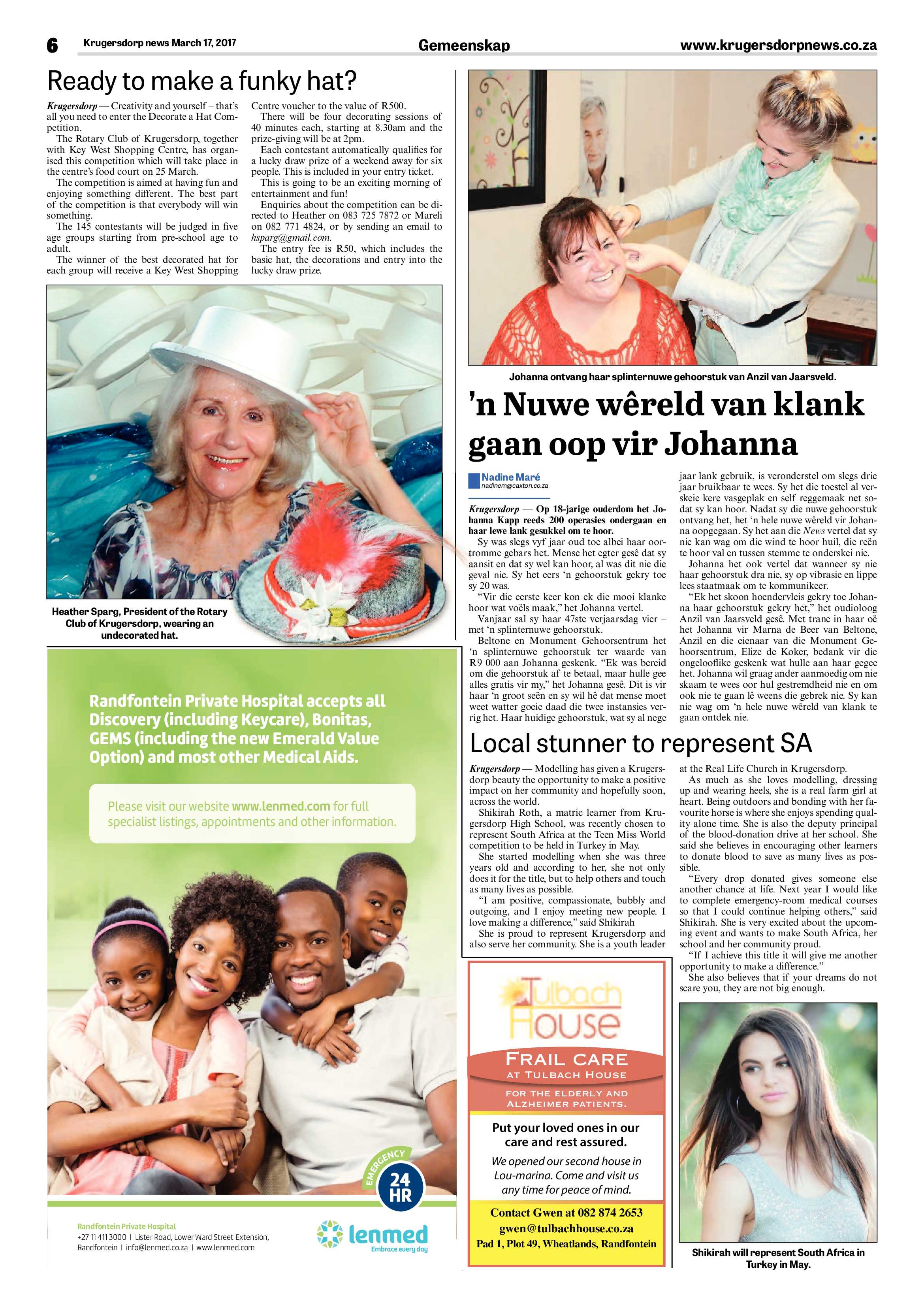 Krugersdorp News 17 March 2017 page 6