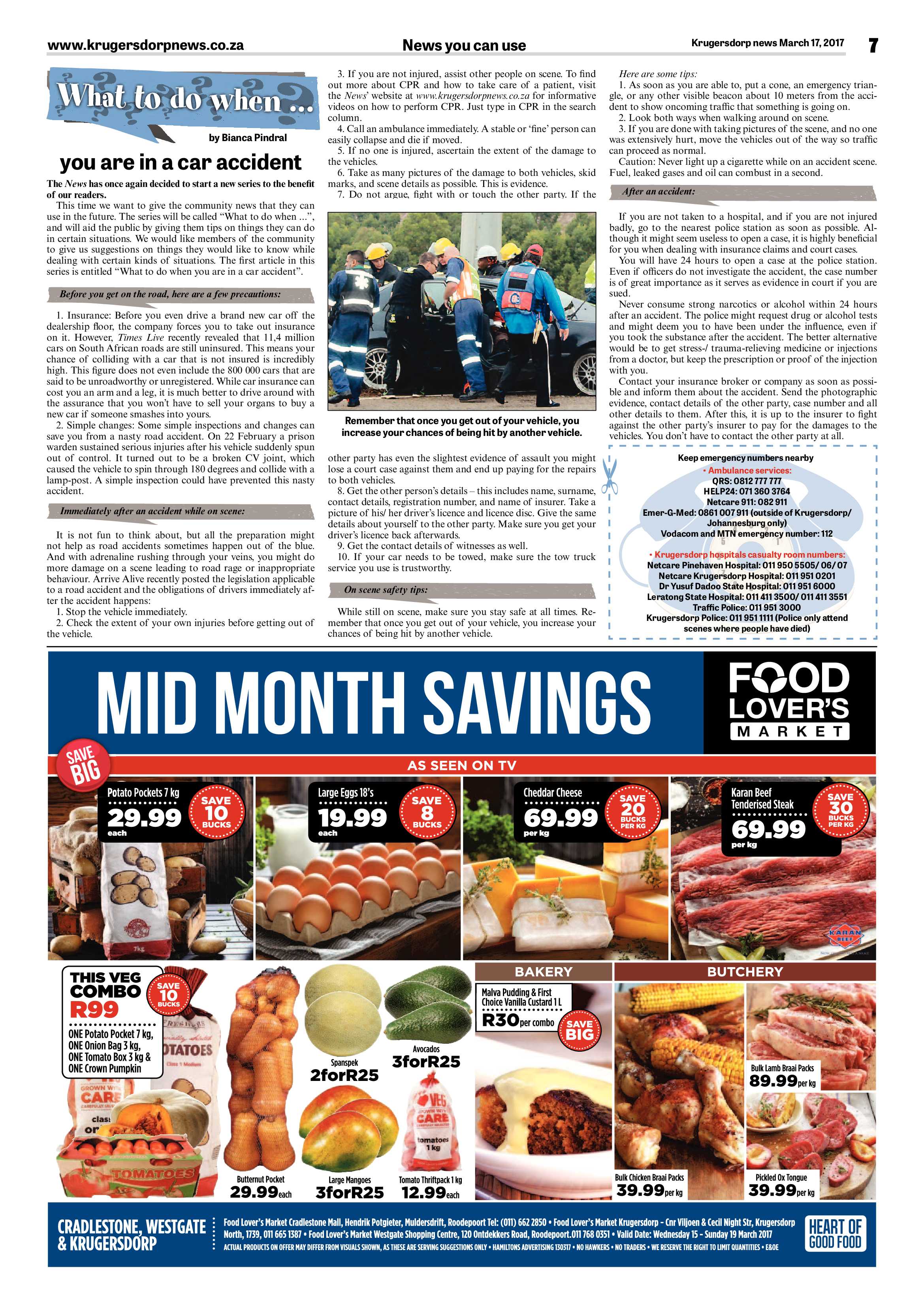 Krugersdorp News 17 March 2017 page 7