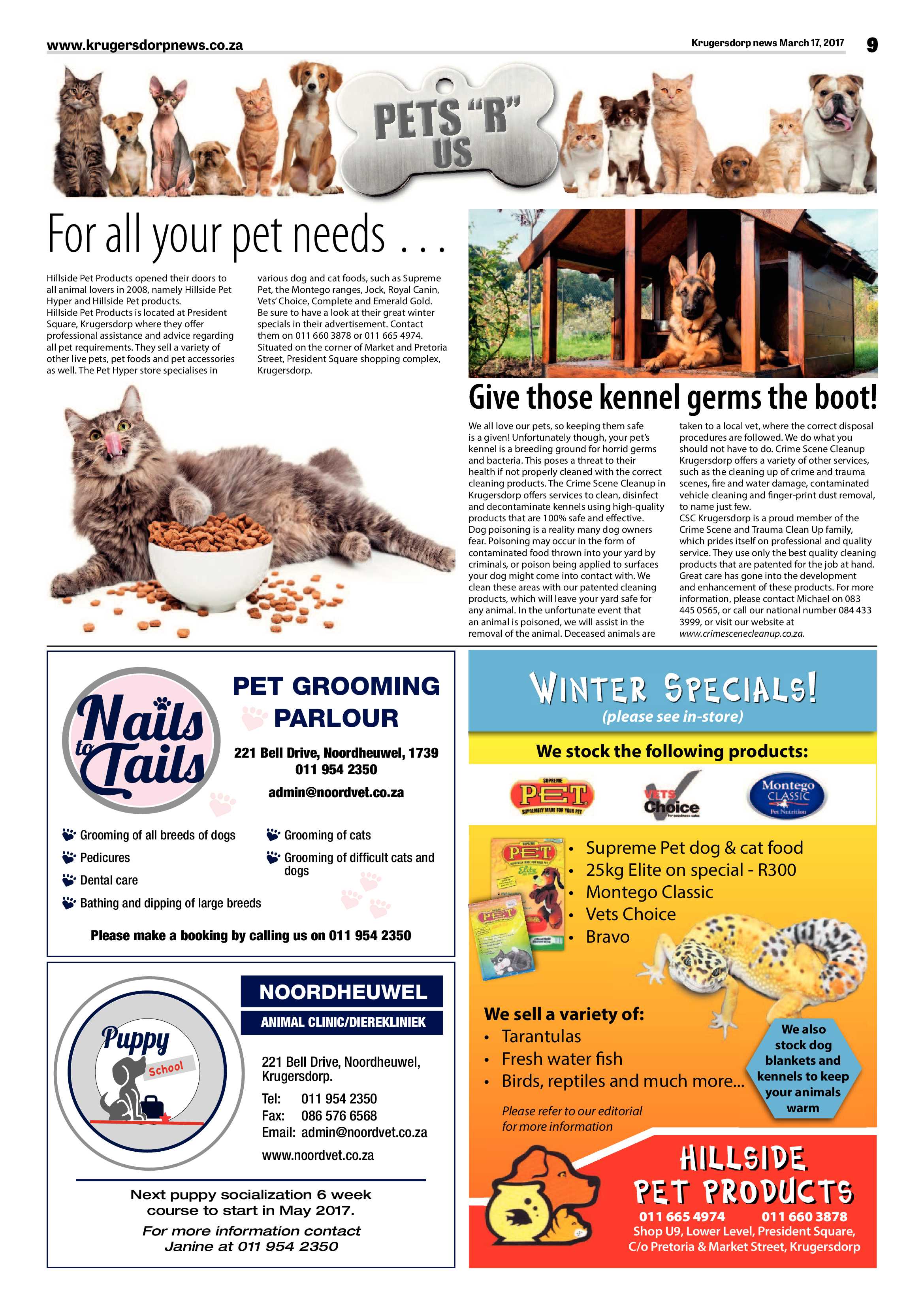 Krugersdorp News 17 March 2017 page 9