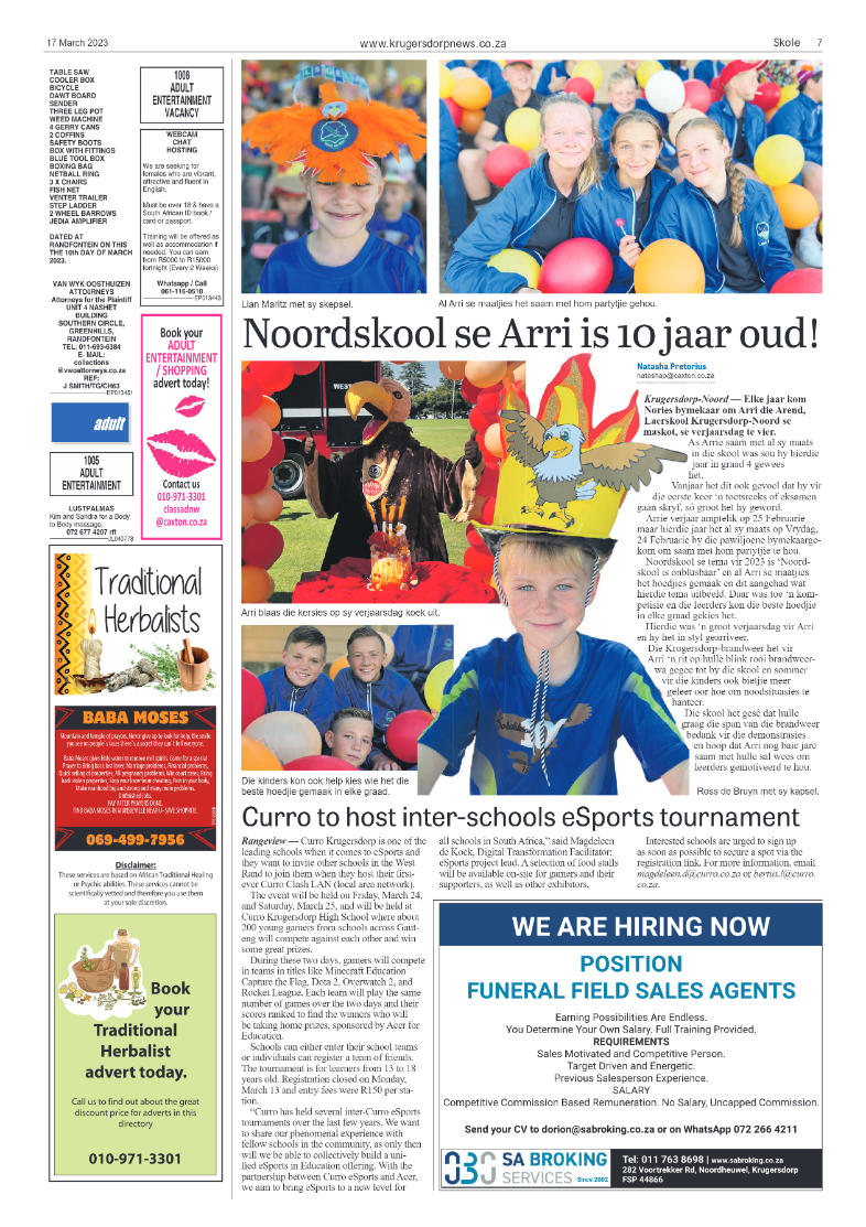 Krugersdorp News 17 March 2023 page 7