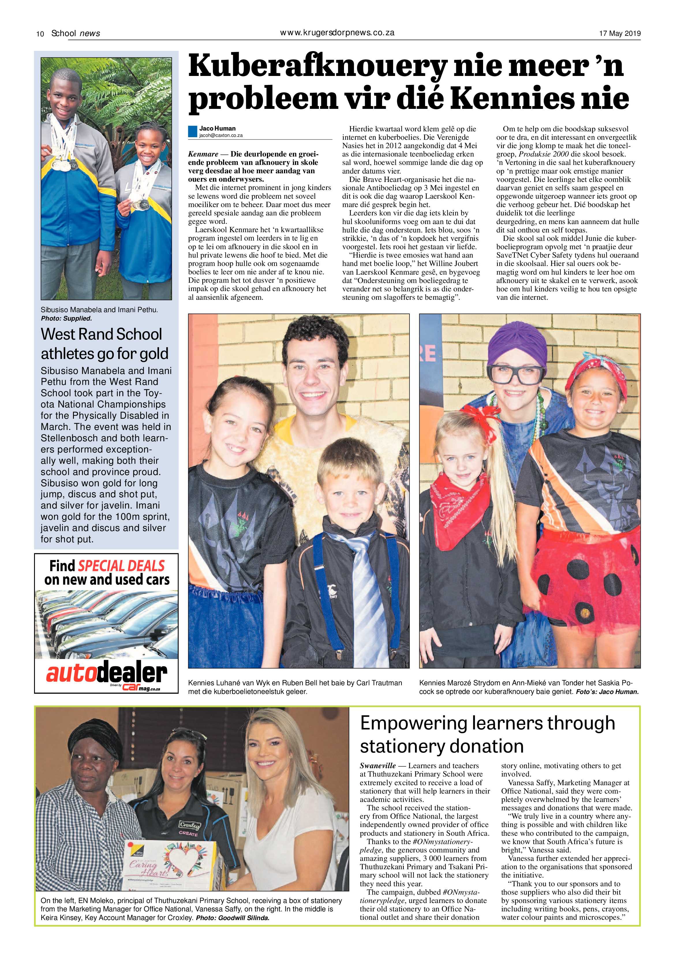 Krugersdorp News 17 May 2019 page 10
