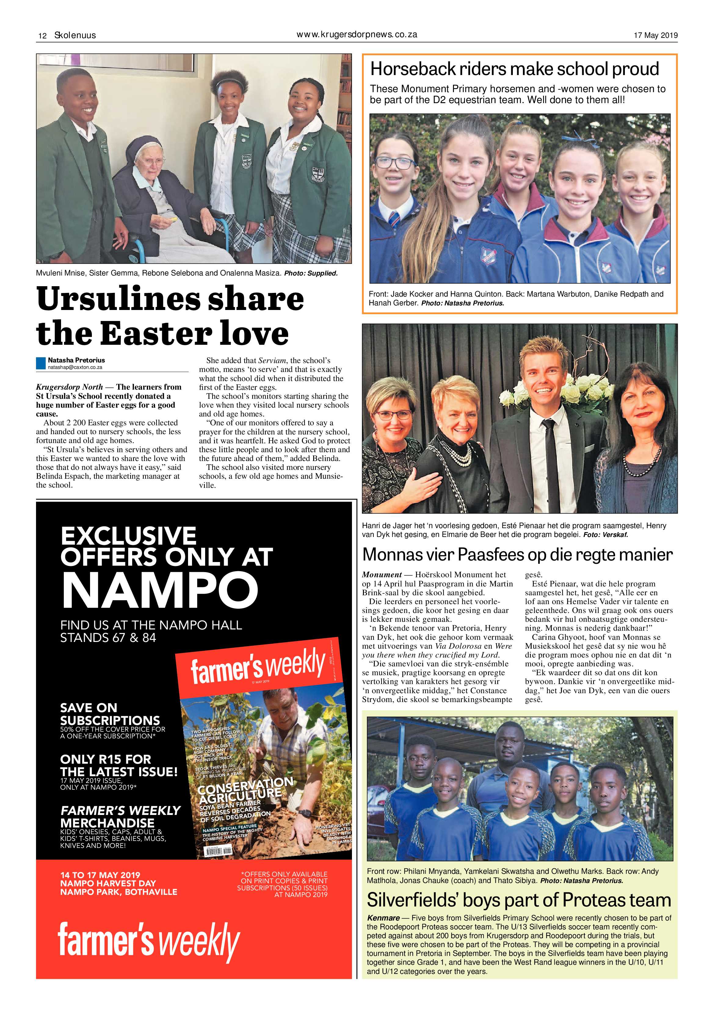 Krugersdorp News 17 May 2019 page 12