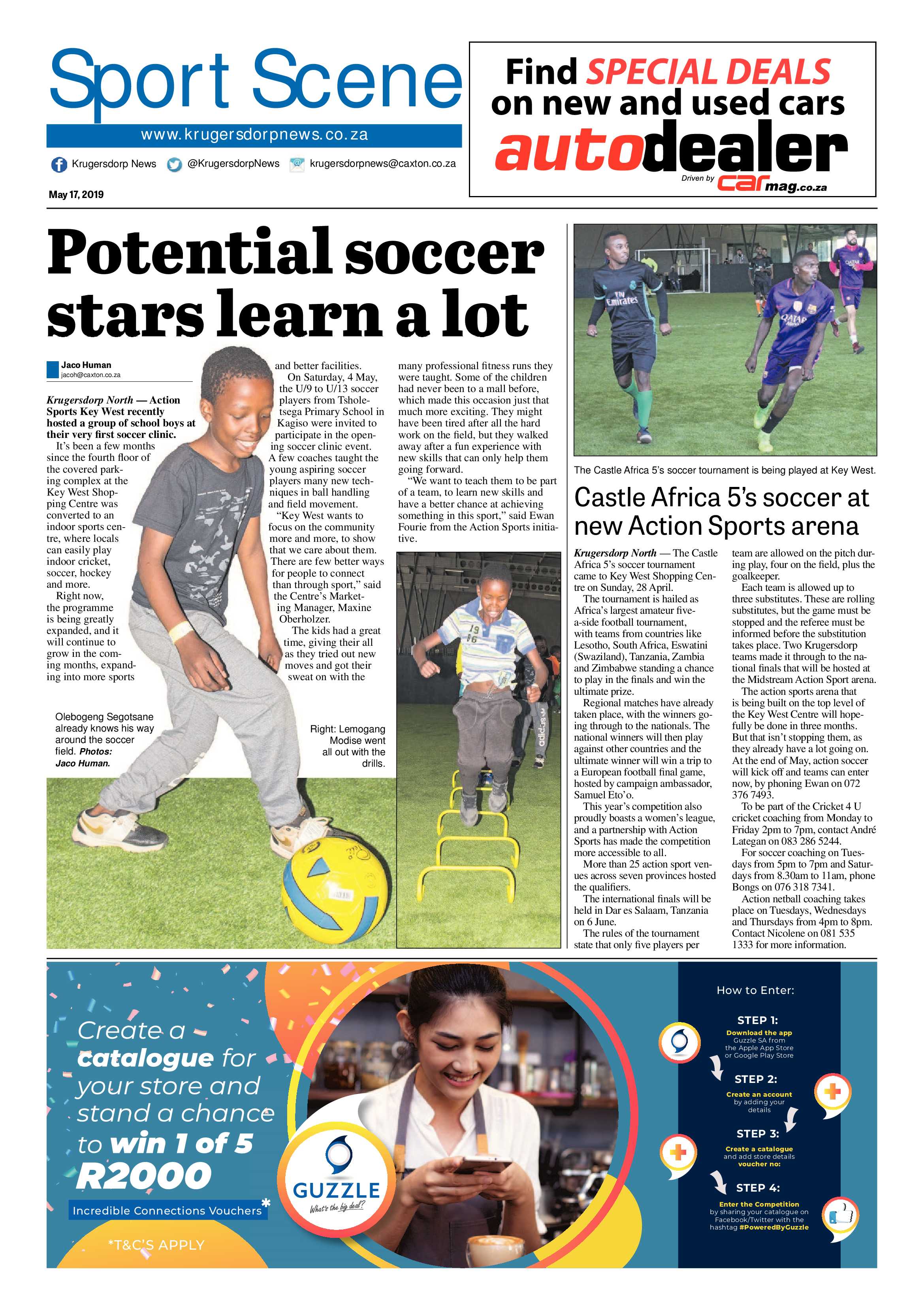 Krugersdorp News 17 May 2019 page 20
