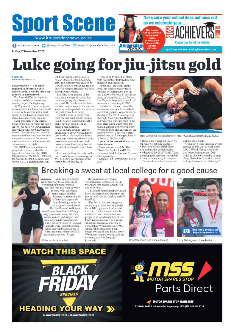 Krugersdorp News 17 November 2023 page 12