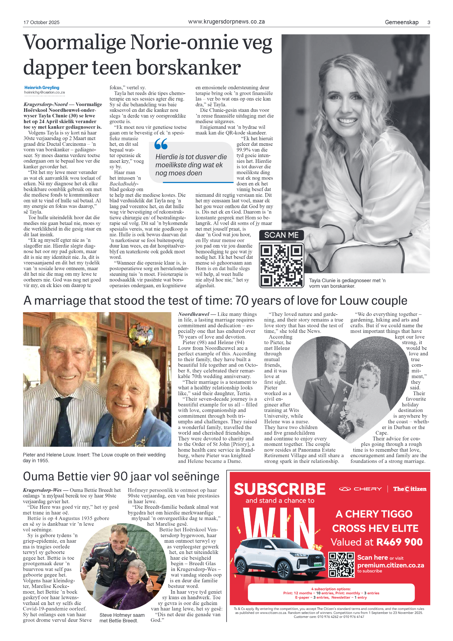Krugersdorp News 17 October 2025 page 3