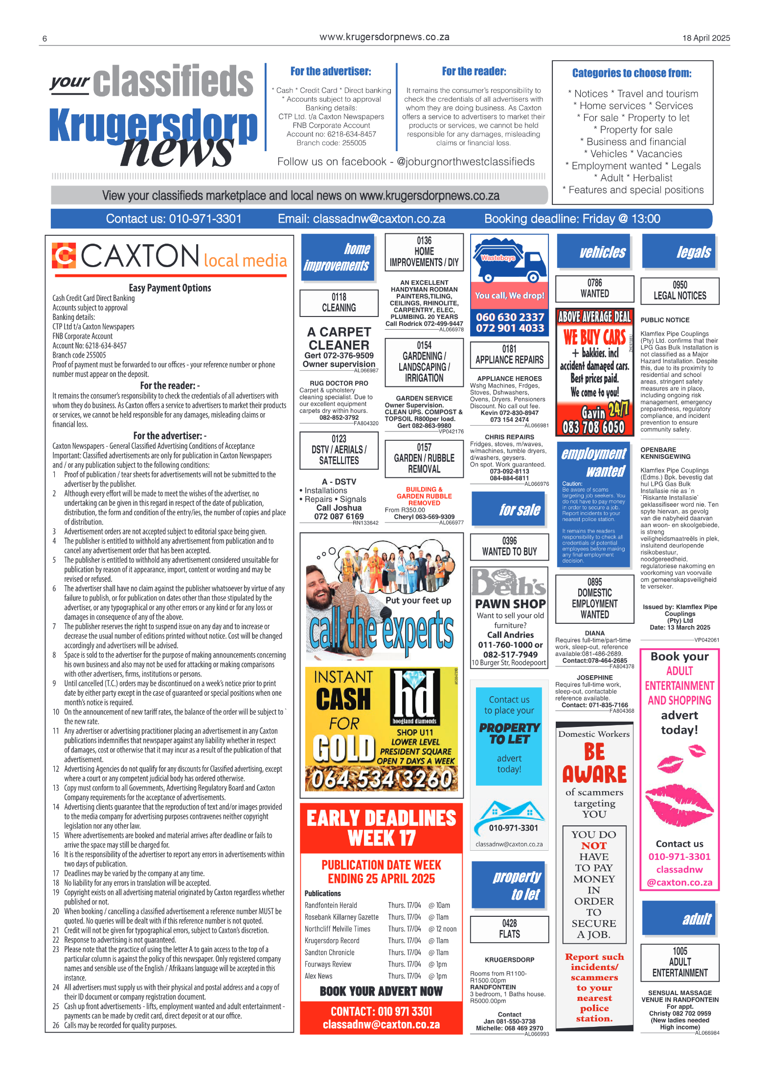 Krugersdorp News18 April 2025 page 6