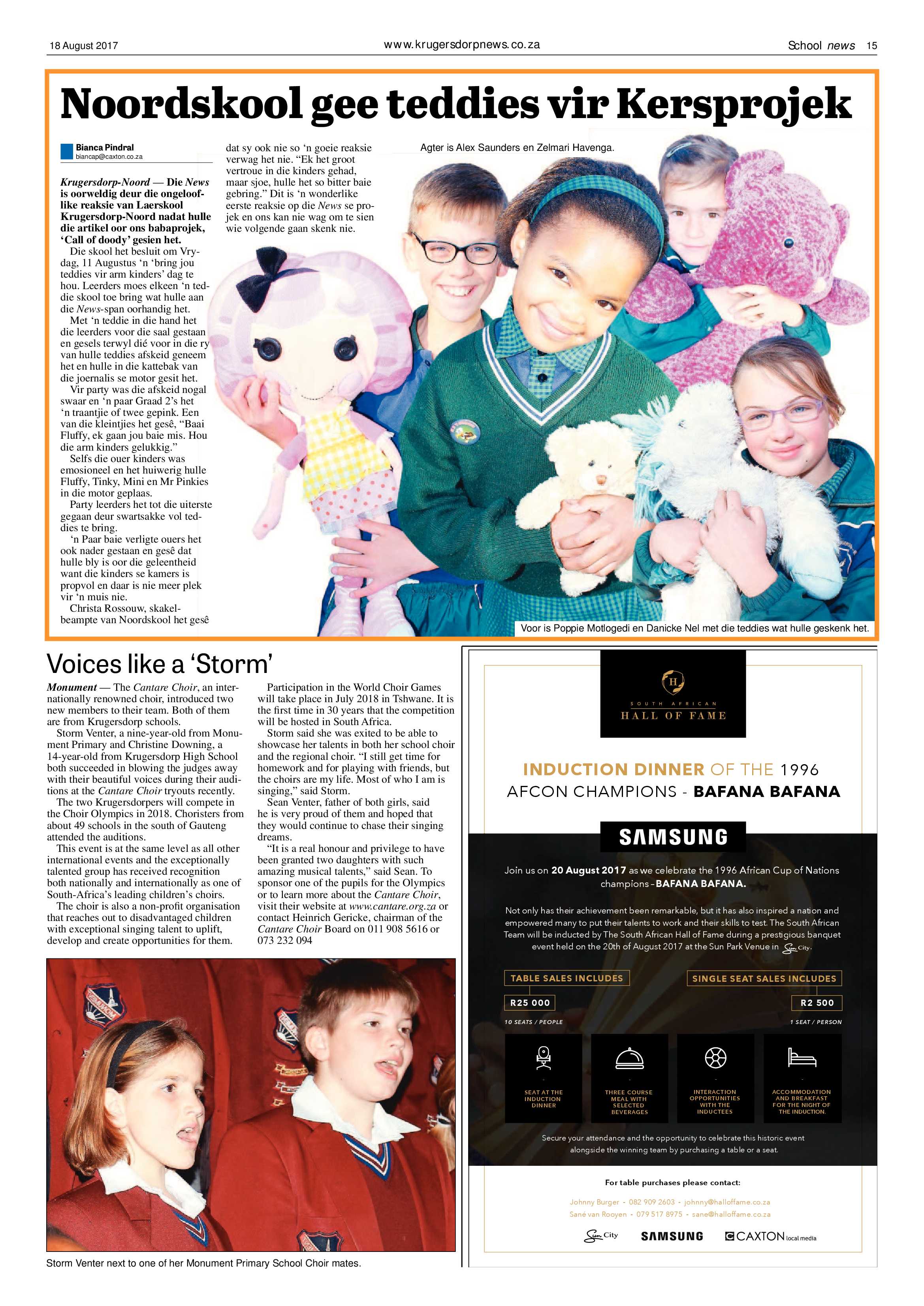 Krugersdorp News 18 August 2017 page 15