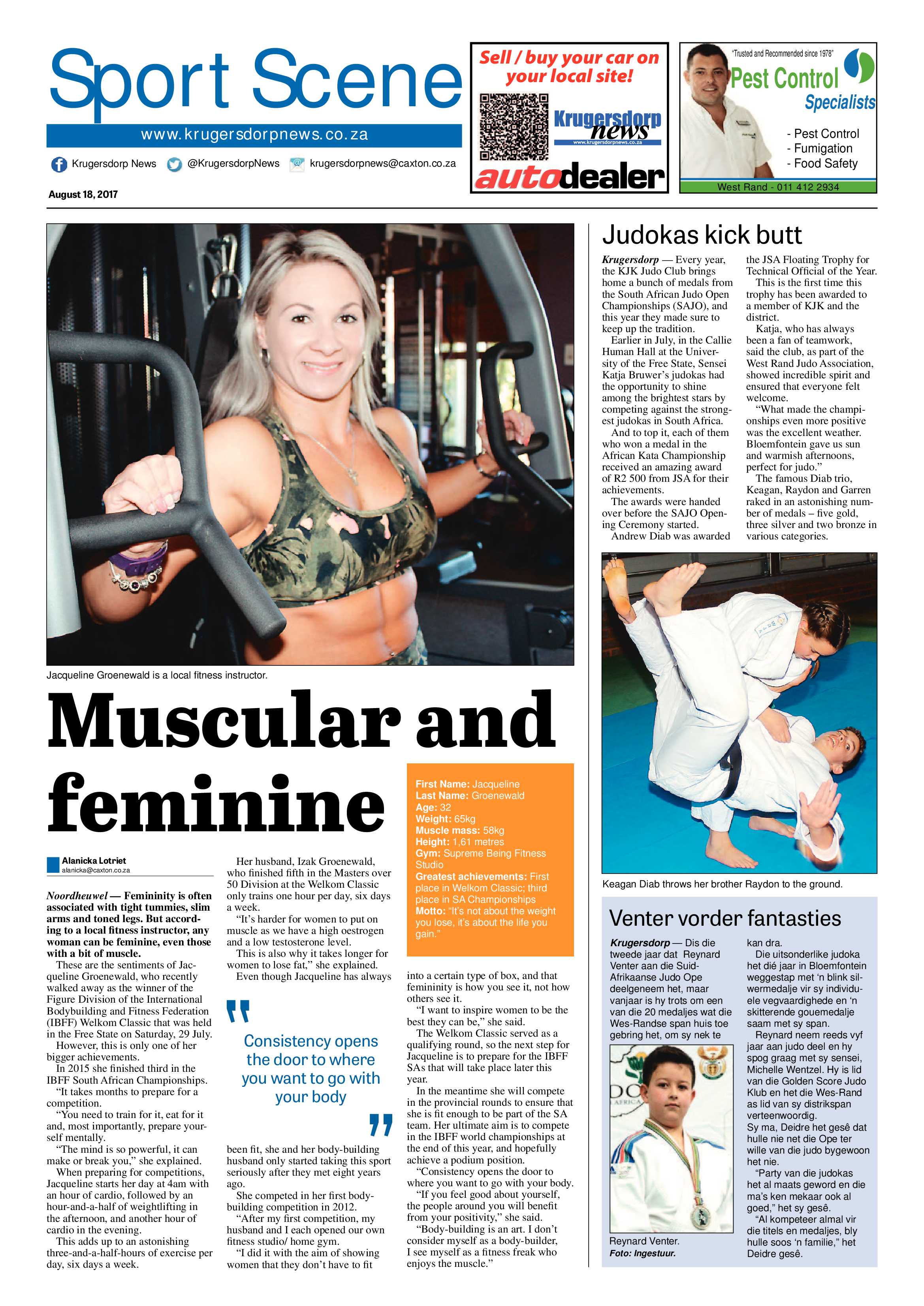 Krugersdorp News 18 August 2017 page 16