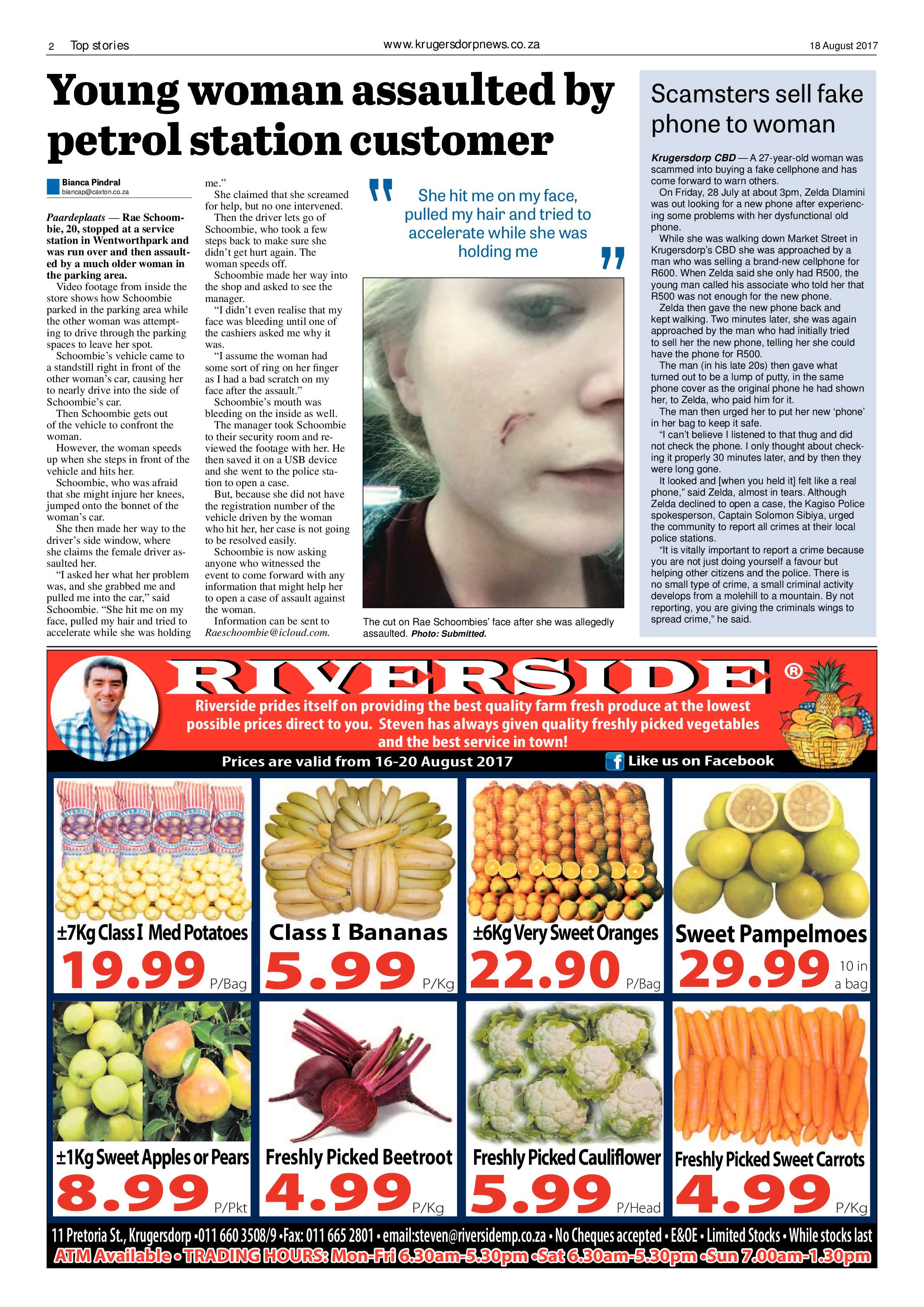 Krugersdorp News 18 August 2017 page 2