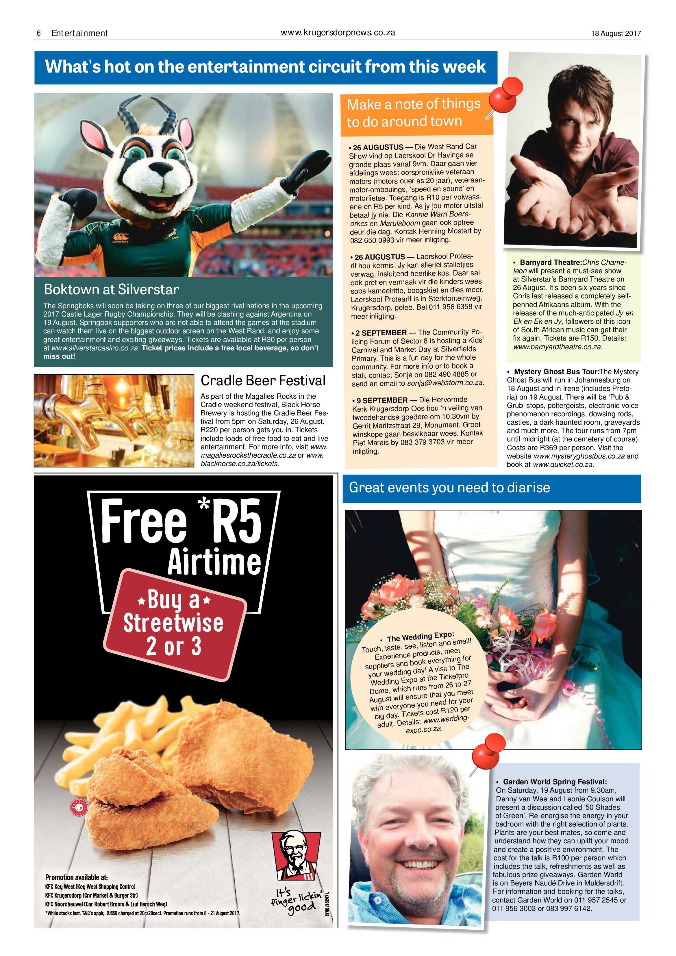 Krugersdorp News 18 August 2017 page 6