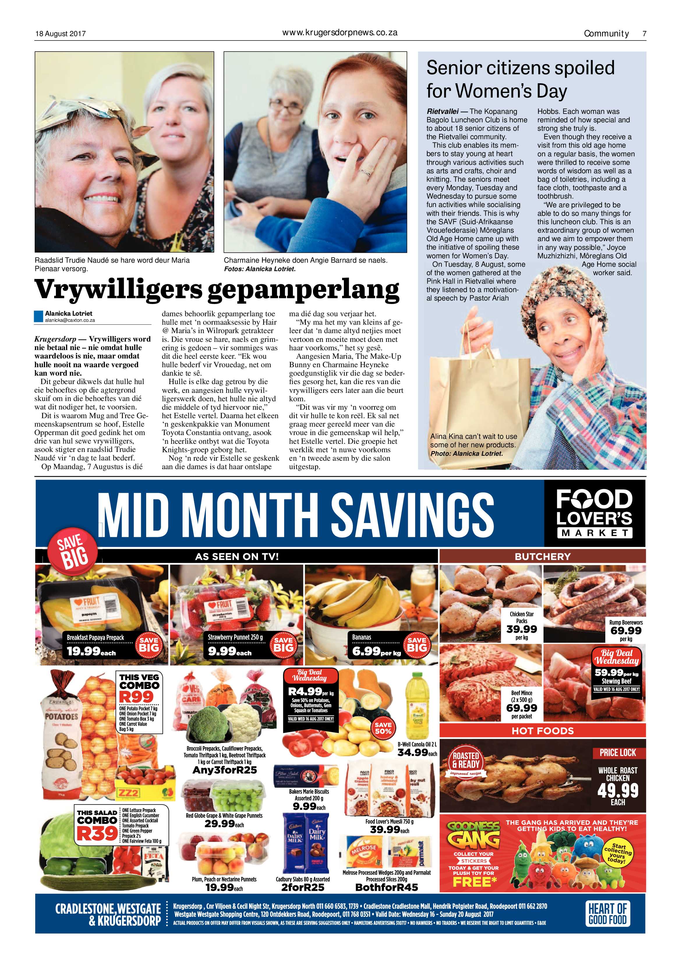 Krugersdorp News 18 August 2017 page 7