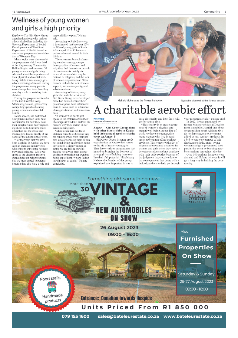 Krugersdorp News 18 August 2023 page 5