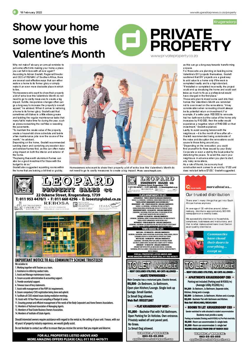 Krugersdorp News 18 February 2022 page 8