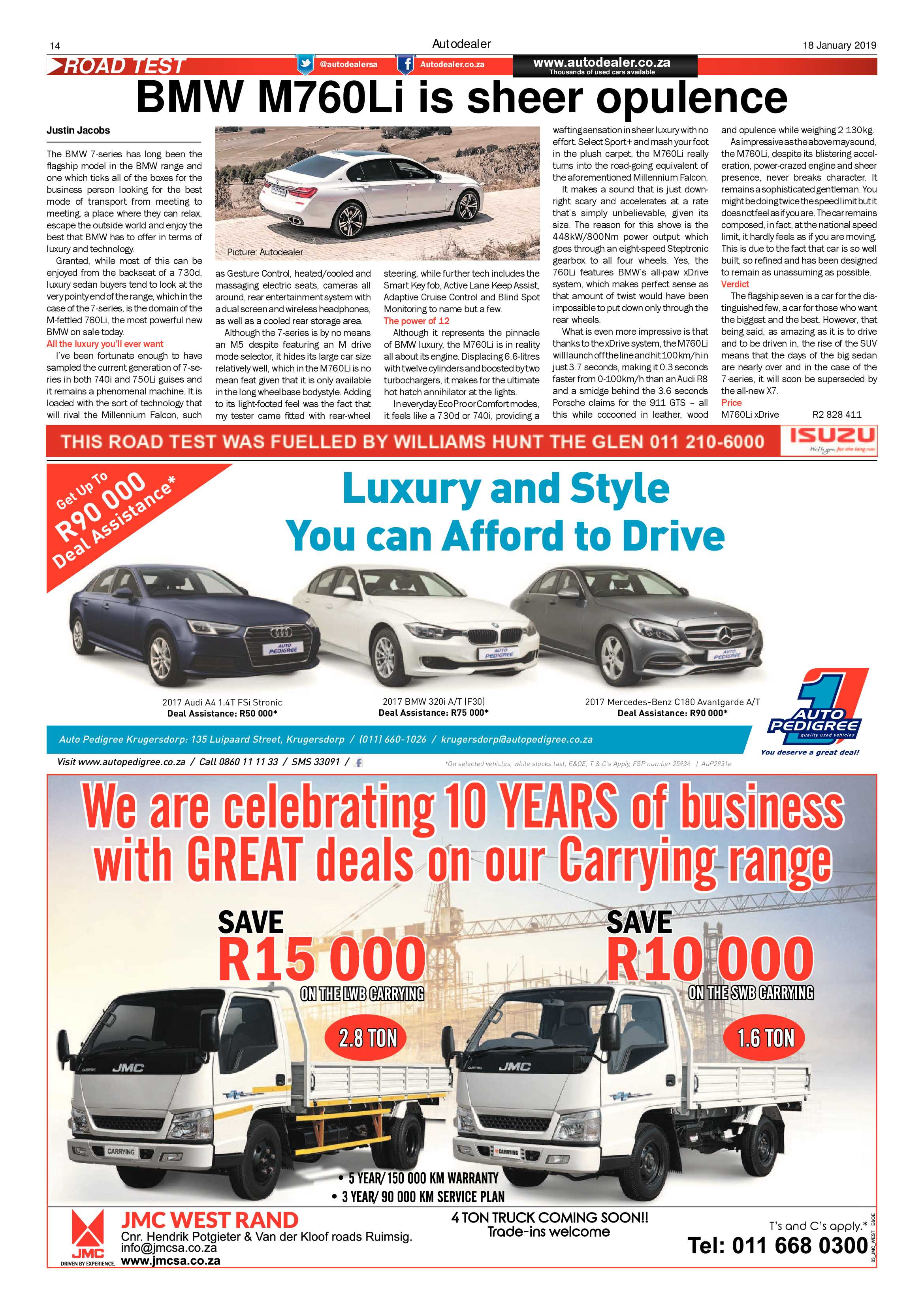 Krugersdorp News 18 January 2019 page 14