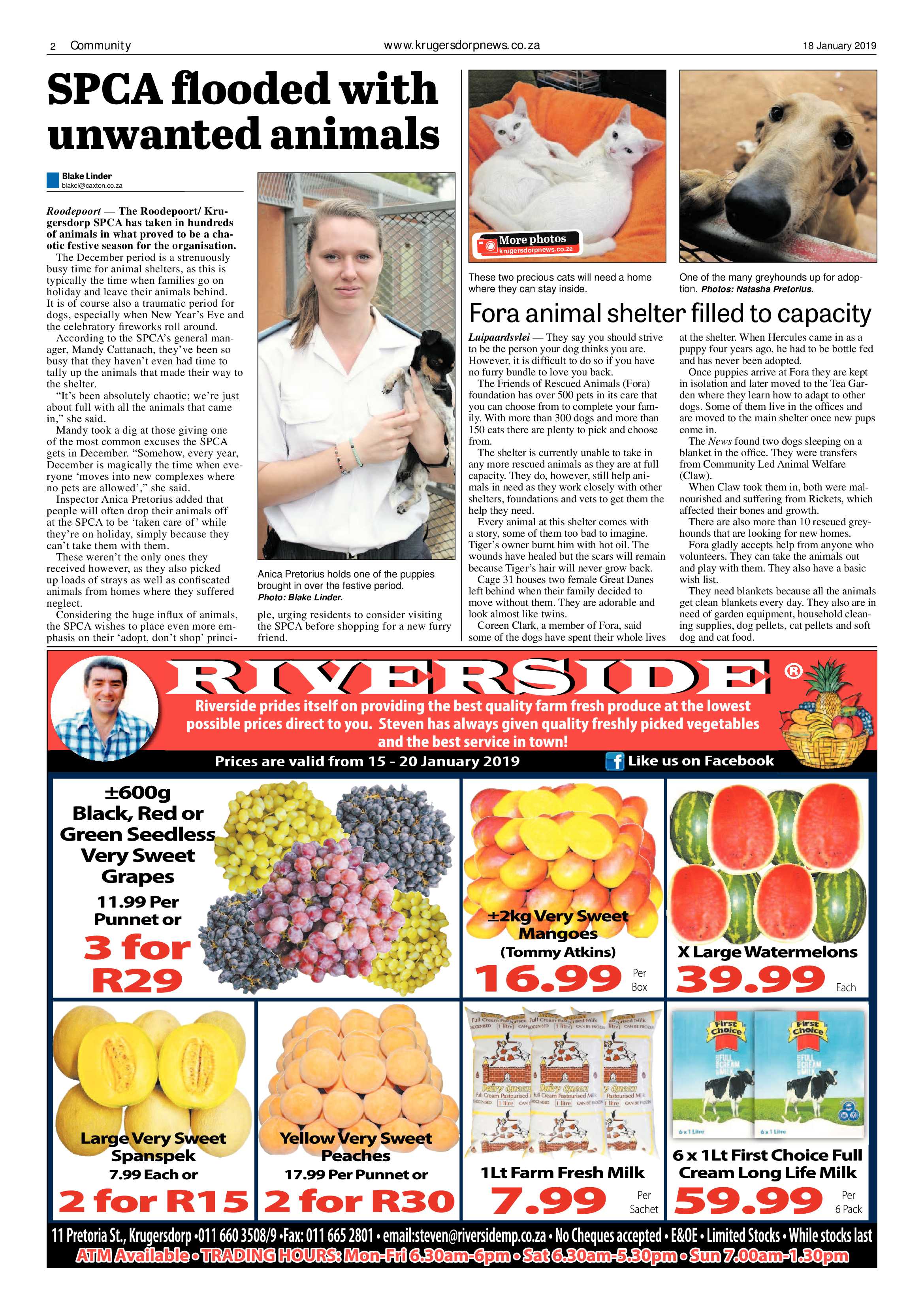 Krugersdorp News 18 January 2019 page 2