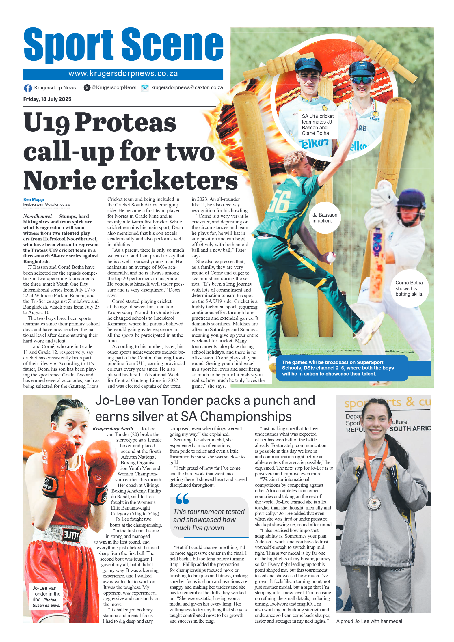 Krugersdorp News 18 July 2025 page 8
