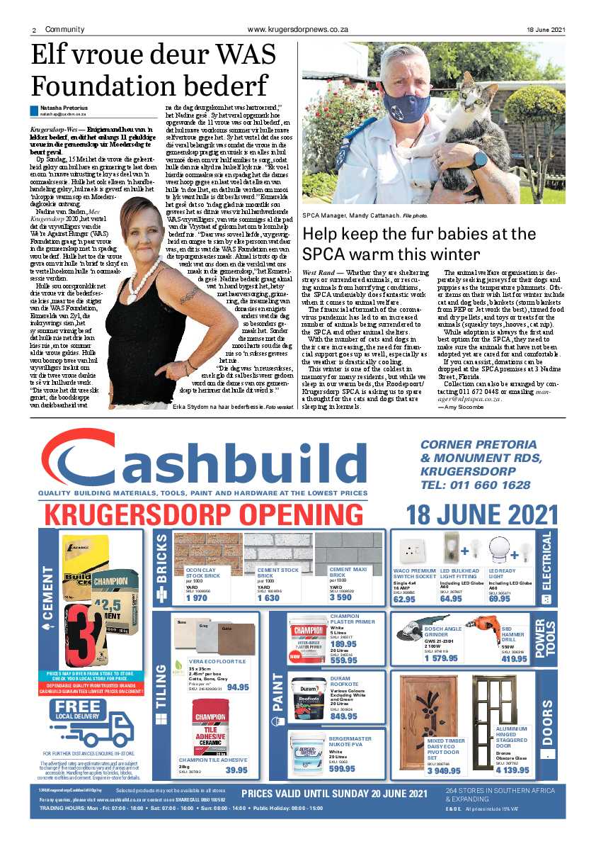 Krugersdorp News 18 June 2021 page 2