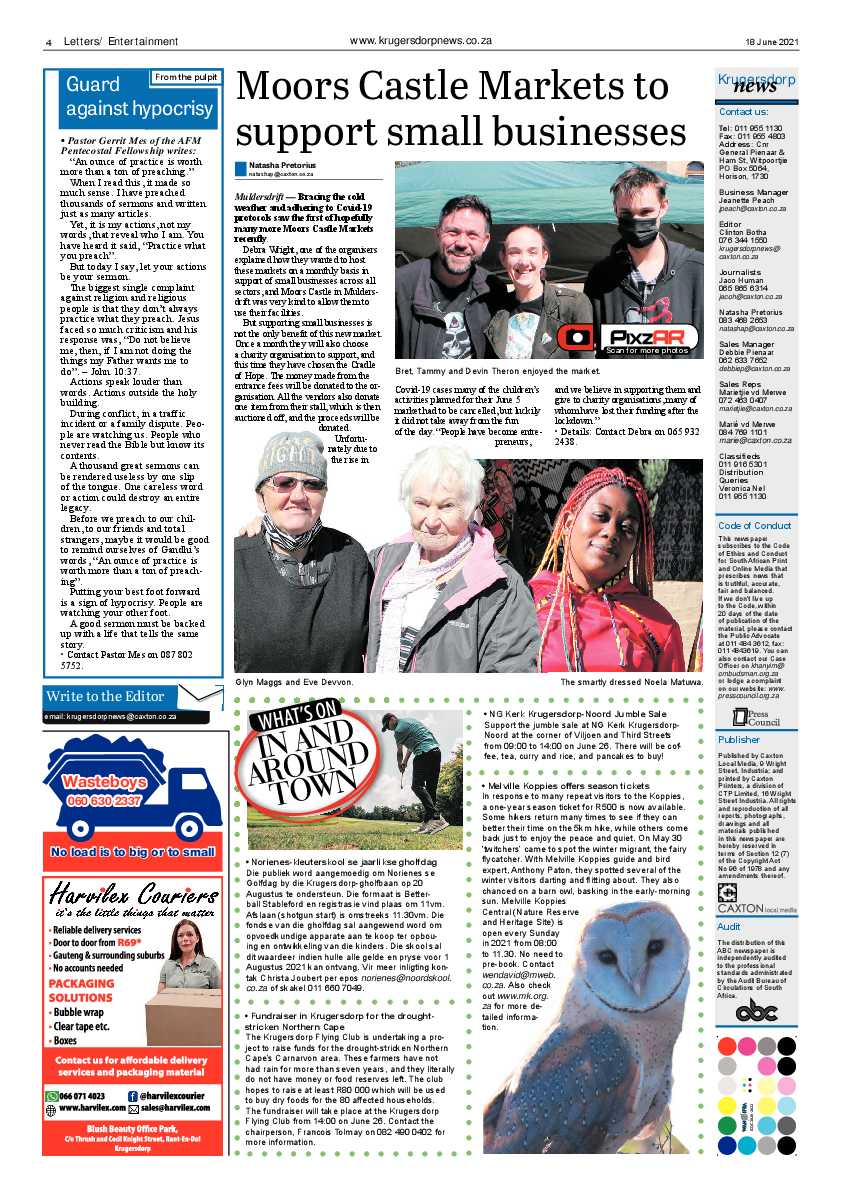 Krugersdorp News 18 June 2021 page 4
