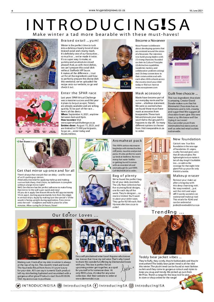 Krugersdorp News 18 June 2021 page 6